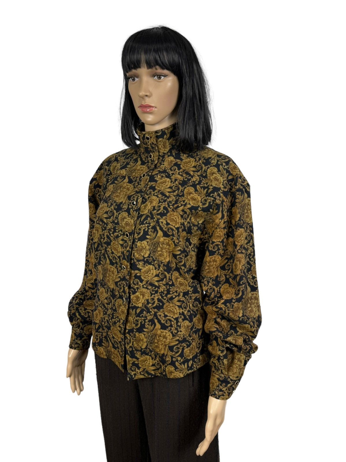 Ungaro Paris × Vintage Ungaro Paris Floral Printed Bomber Jacket Vintage size 44 Size M / US 6-8 / IT 42-44 - 5 Thumbnail