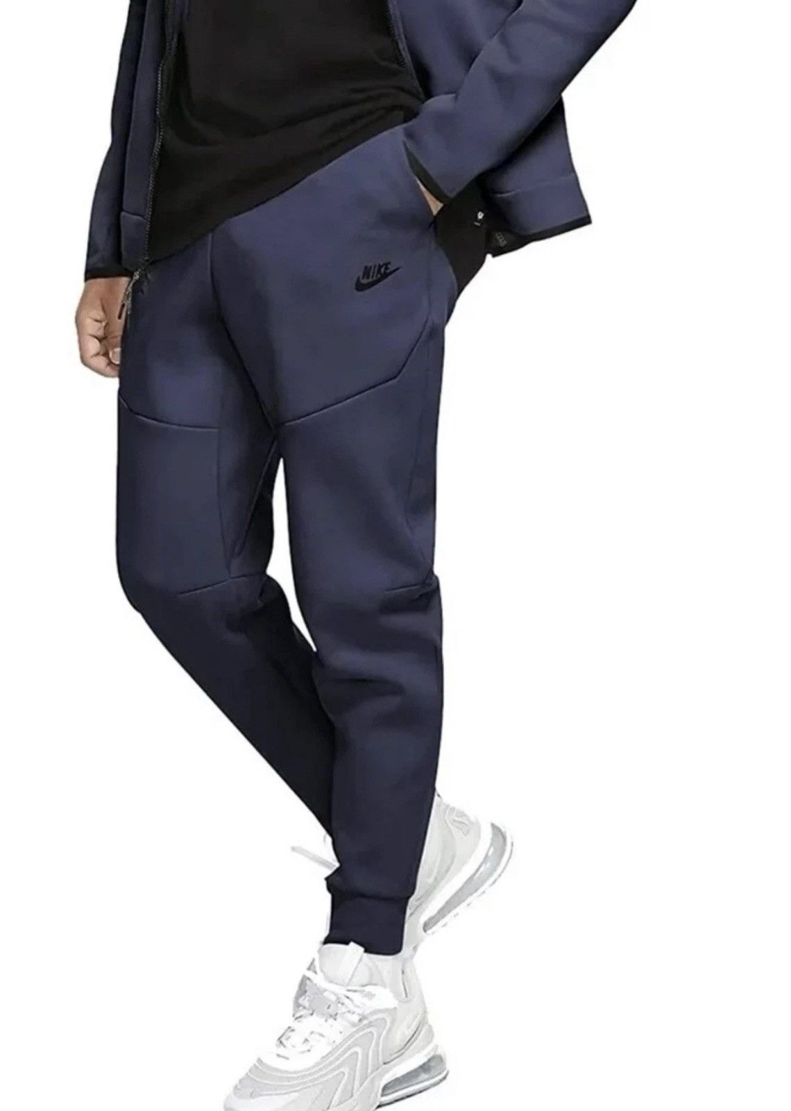 Nike Nike NSW Tech Fleece Midnight Navy Track Jogger Sweatpants Size US 34 / EU 50 - 1 Thumbnail