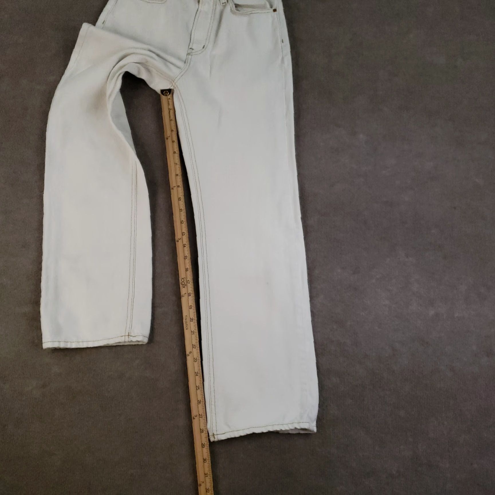 Bdg BDG Urban Outfitters Jeans Women Size 27 (27x29 Actual) White Cowboy Straight Z Size 27" / US 4 / IT 40 - 4 Thumbnail