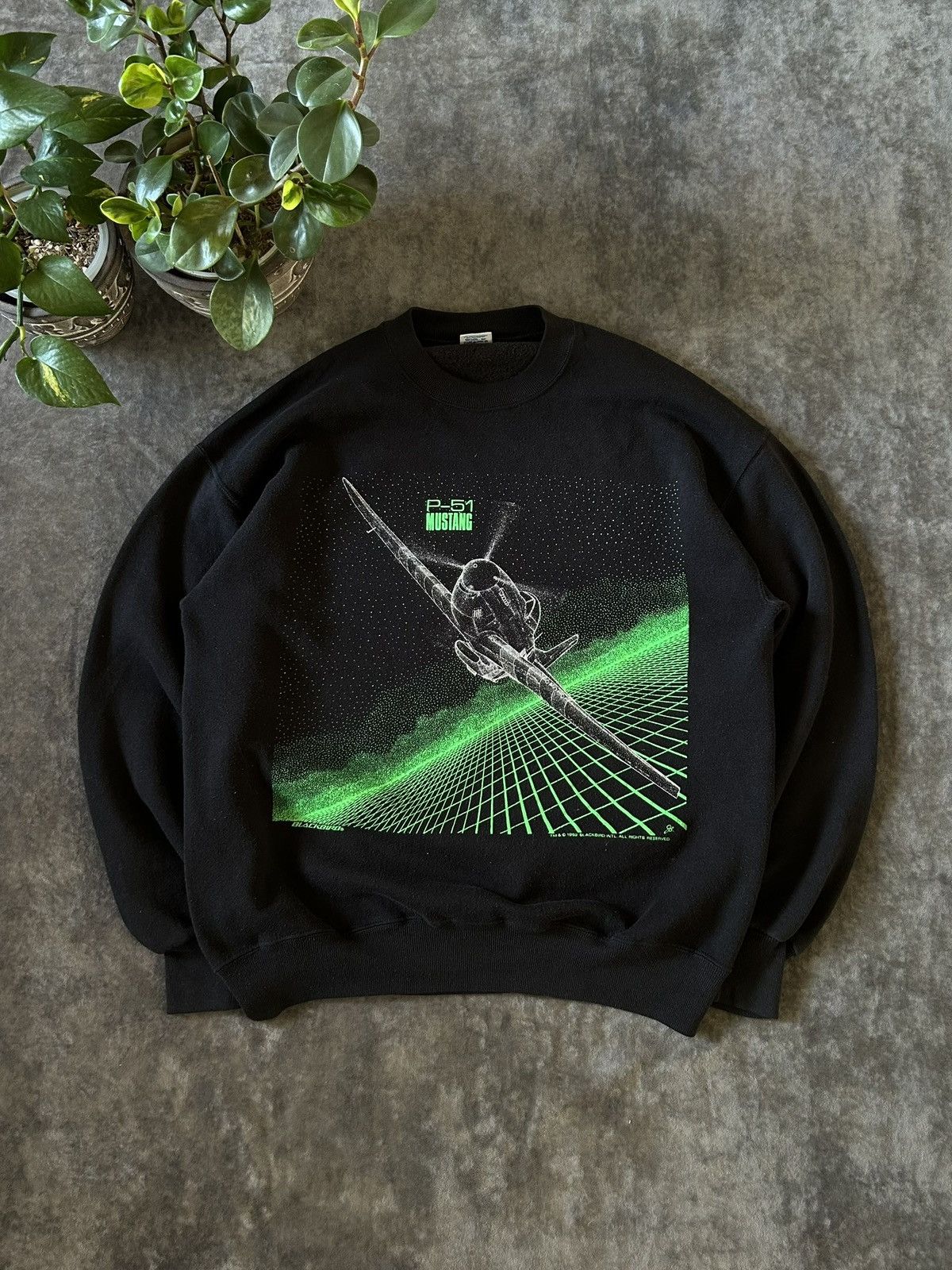 Blackbird Vintage blackbird crewneck from 89’ Size US M / EU 48-50 / 2 - 1 Thumbnail