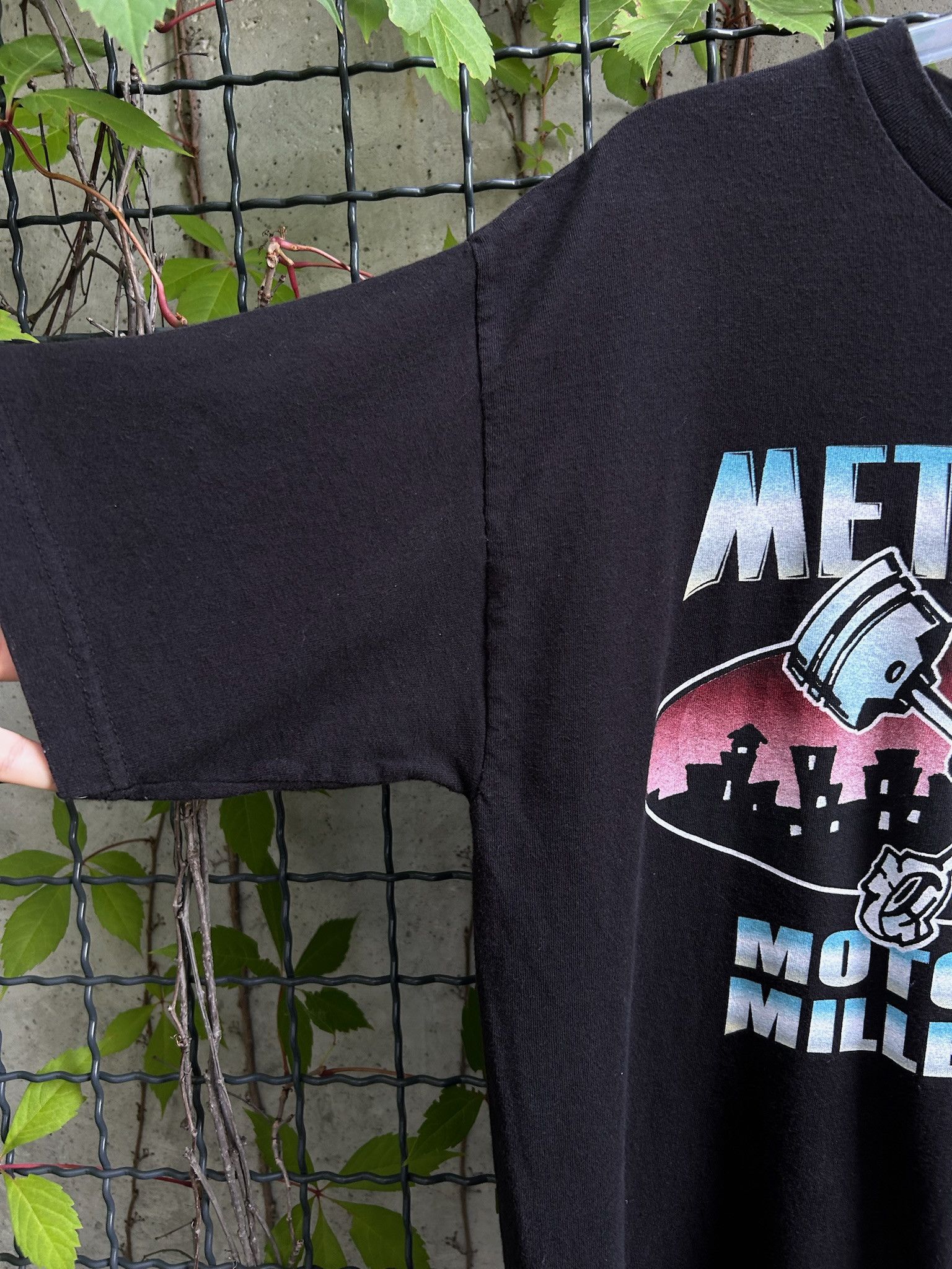 Band Tees × Vintage Vintage 1999 Metallica Motor City Millennium Tour T-shirt Size US L / EU 52-54 / 3 - 7 Thumbnail