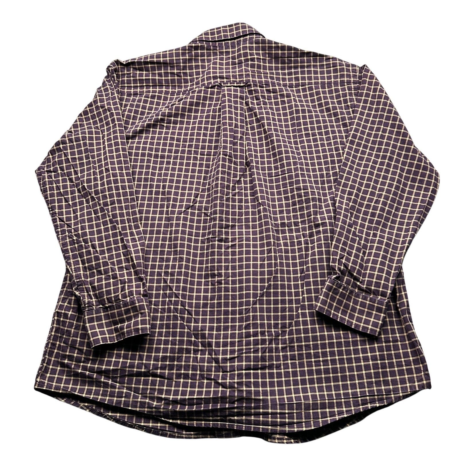Orvis Orvis Check Windowpane Plaid Purple Button Shirt Mens XL Size US XL / EU 56 / 4 - 2 Thumbnail