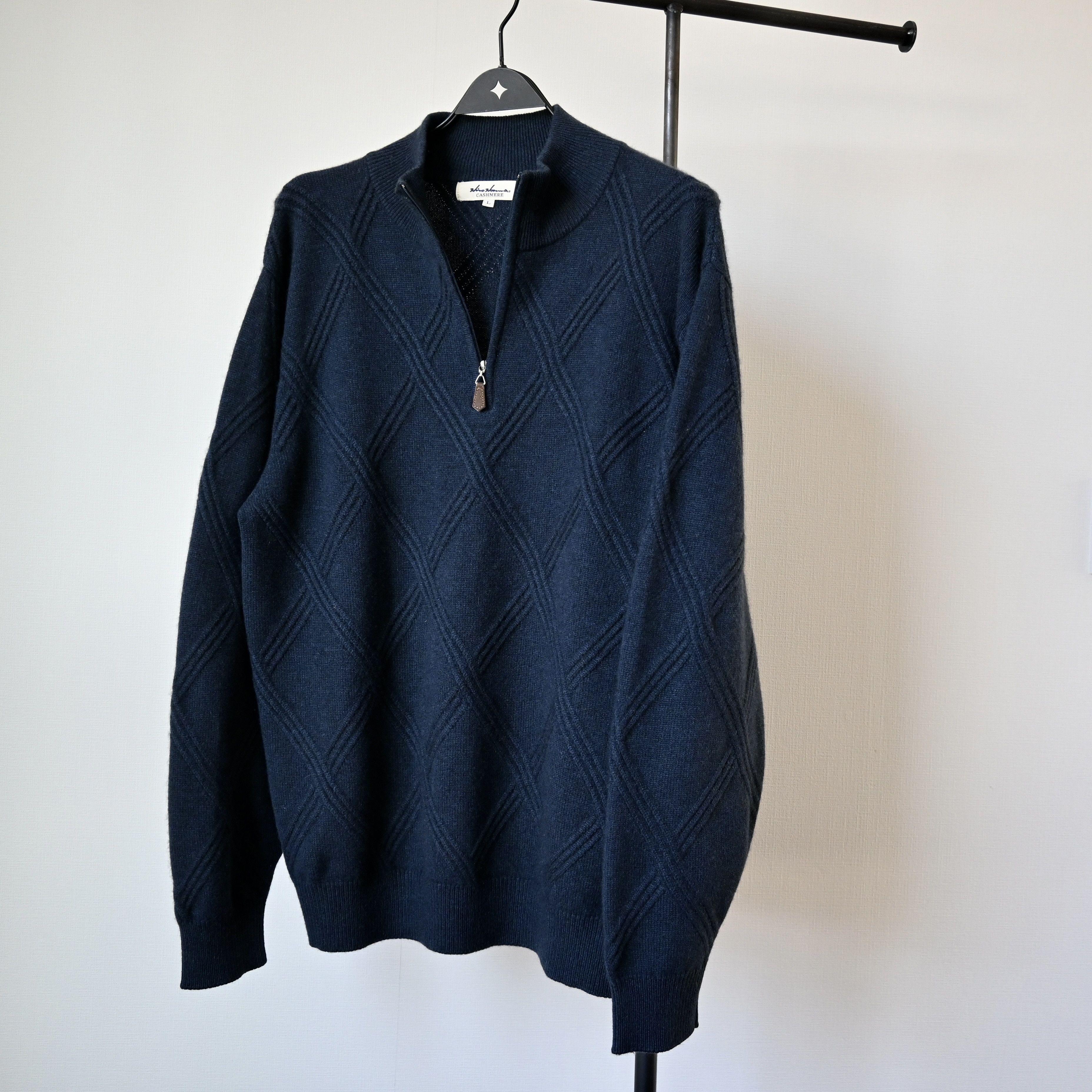 Japanese Brand 2000s Hiro Homma pure cashmere sweater, made in Japan Size US L / EU 52-54 / 3 - 9 Thumbnail