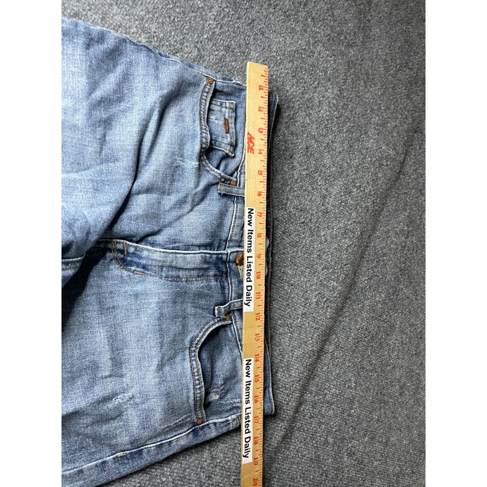 Nine West Nine West Jeans Women Size 10 Denim Blue Ankle Cutoff Pants Size 32" / US 10 / IT 46 - 3 Thumbnail