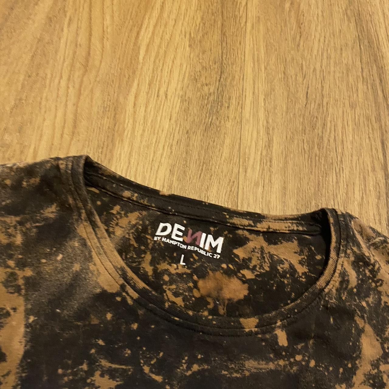 Star Wars Star Wars bleach tie dye t shirt - black and brown Size US L / EU 52-54 / 3 - 4 Thumbnail