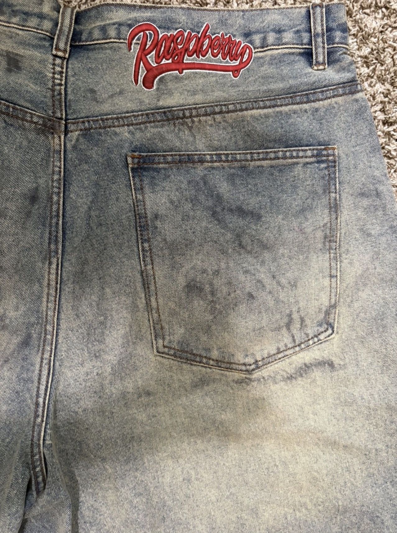 The GV Gallery GV Gallery Raspberry Hills Dirty Jean Shorts Size US 36 / EU 52 - 5 Thumbnail