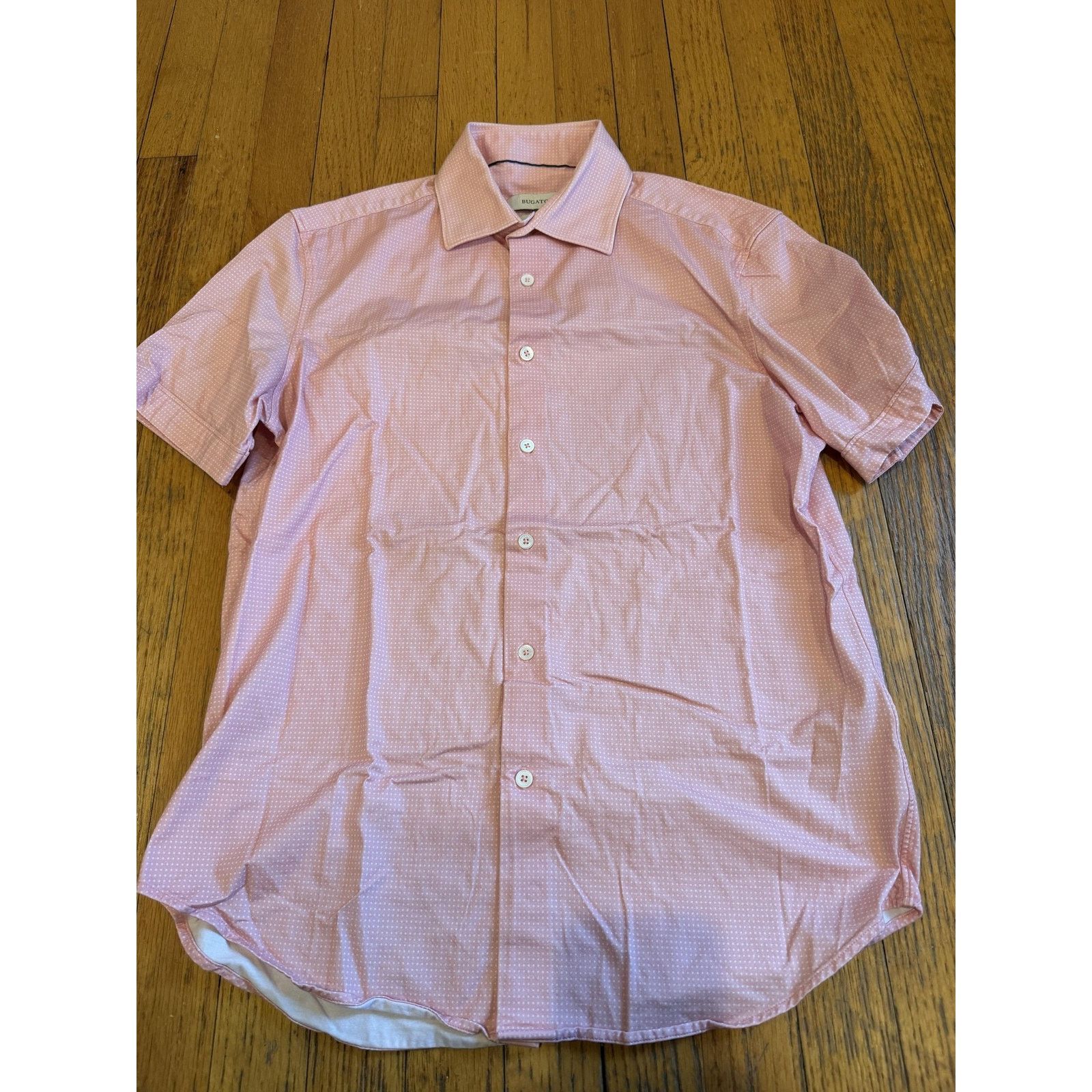 BUGATCHI Bugatchi Shirt Small Lot 3 Multicolor Stretch Short Sleeve Size US S / EU 44-46 / 1 - 11 Thumbnail