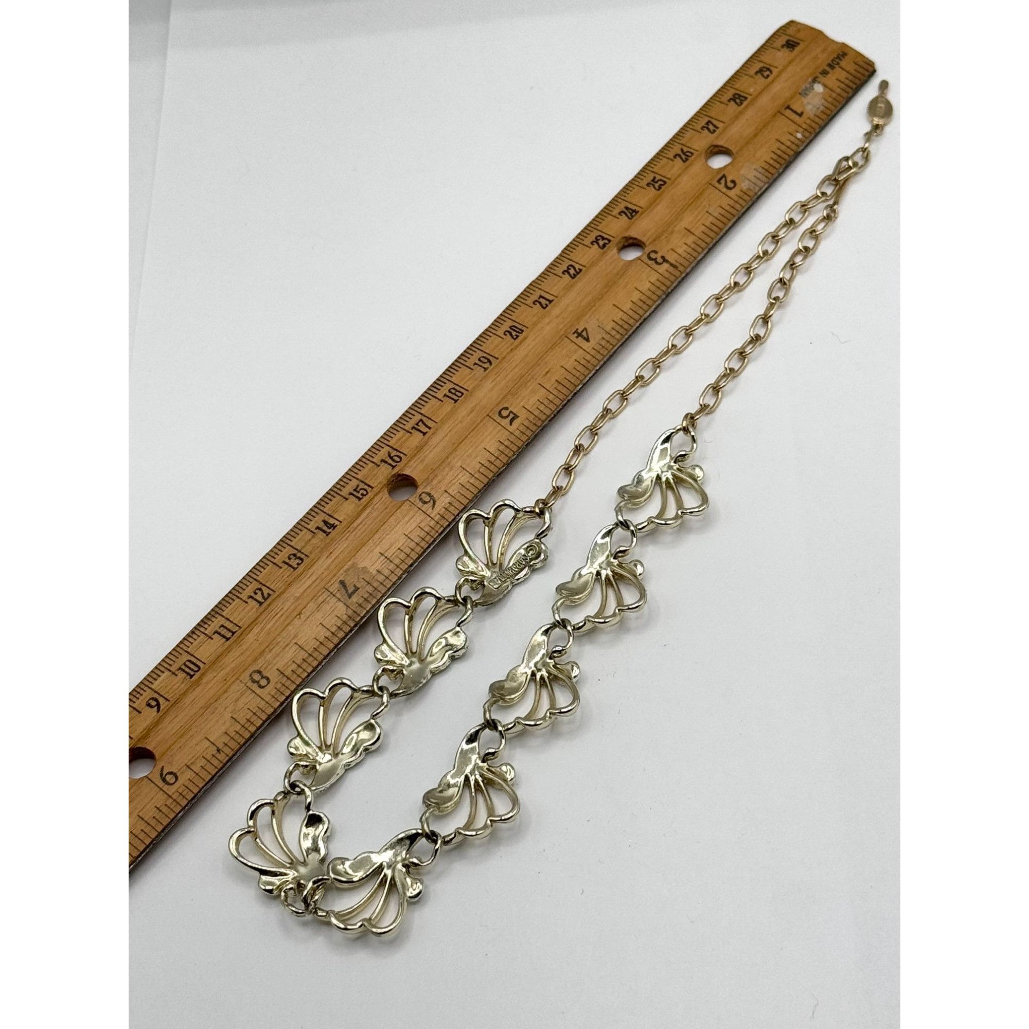 Vintage Vintage Sarah Coventry gold silver collar necklace Size ONE SIZE - 5 Thumbnail