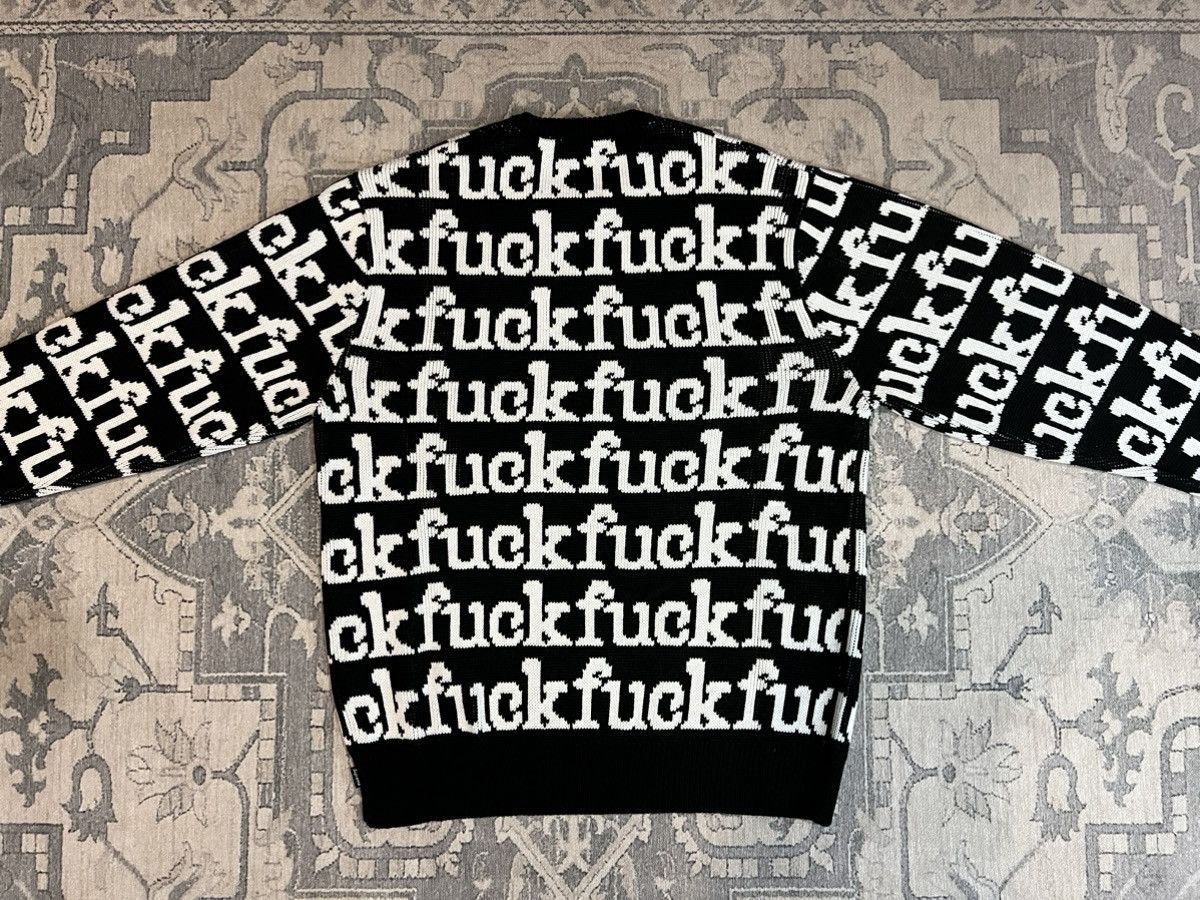 Supreme Supreme Fuck Sweater Size US S / EU 44-46 / 1 - 3 Thumbnail
