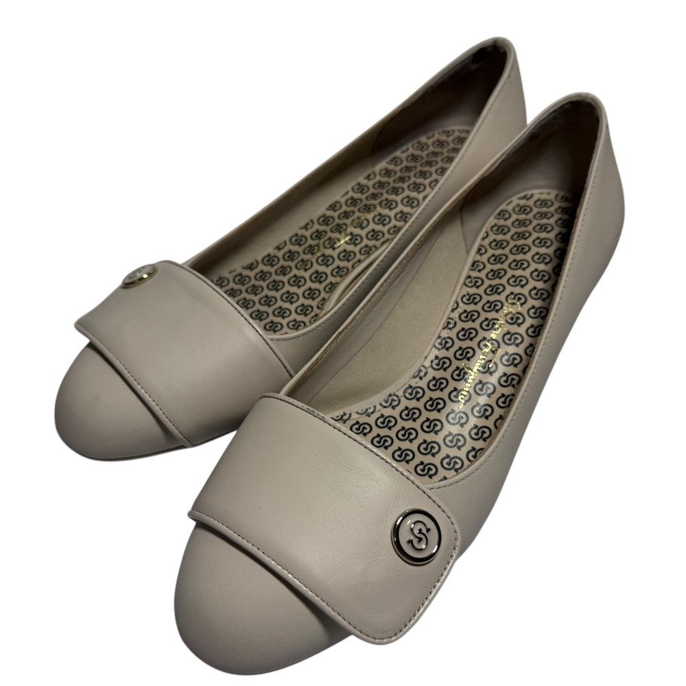 Salvatore Ferragamo Salvatore Ferragamo Salvatore Ferragamo Leather Low Heel Pumps Leather Shoes DUTY FREE for USA Size ONE SIZE - 1 Thumbnail
