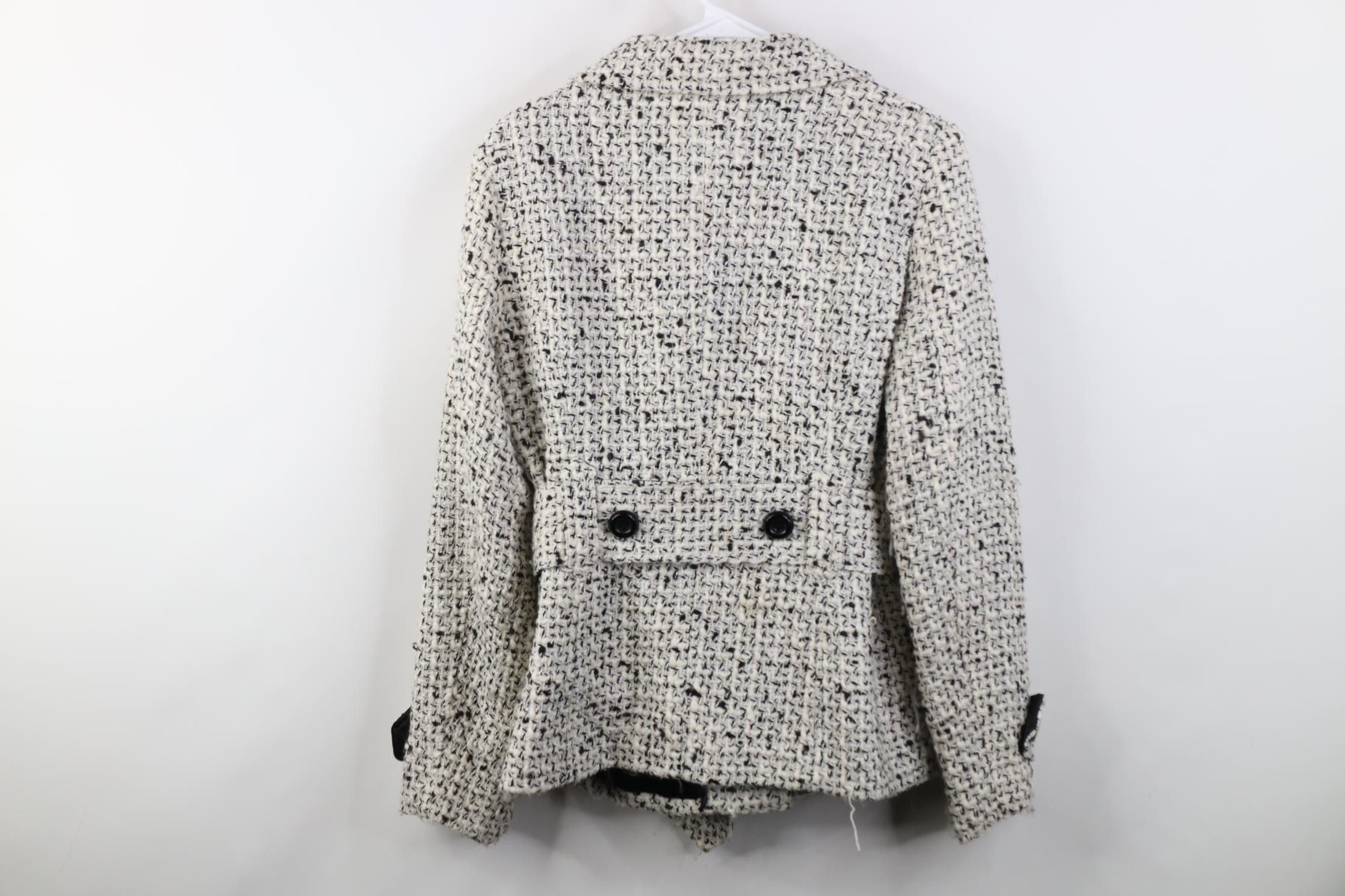 White House Black Market White House Black Market Belted Cropped Trench Coat Jacket Size M / US 6-8 / IT 42-44 - 13 Thumbnail