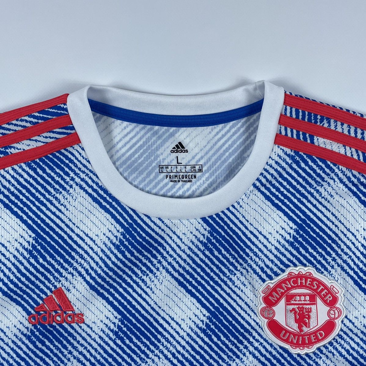 Adidas Adidas Manchester United 2021/22 Soccer Jersey Football Tee Size US L / EU 52-54 / 3 - 4 Thumbnail
