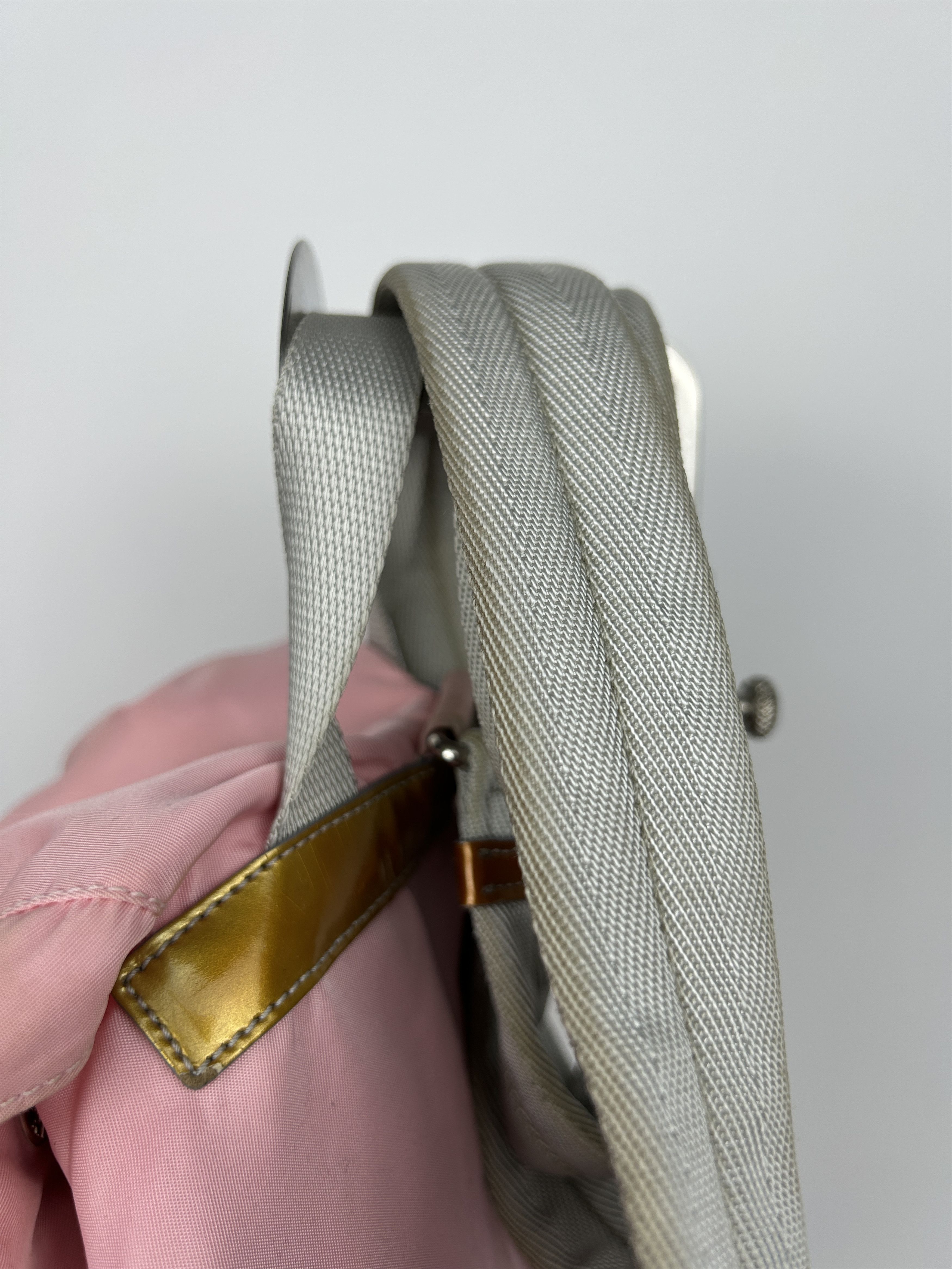 Prada Prada nylon triangle logo pink backpack Size ONE SIZE - 9 Thumbnail