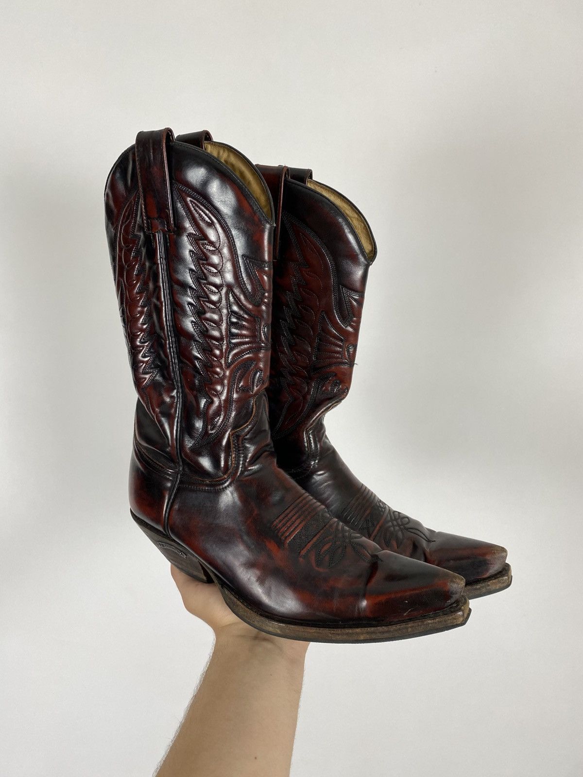 Sendra Sendra Style 2073 Cuervo Leather Western Cowboy Boots Size US 8 / EU 41 - 1 Thumbnail