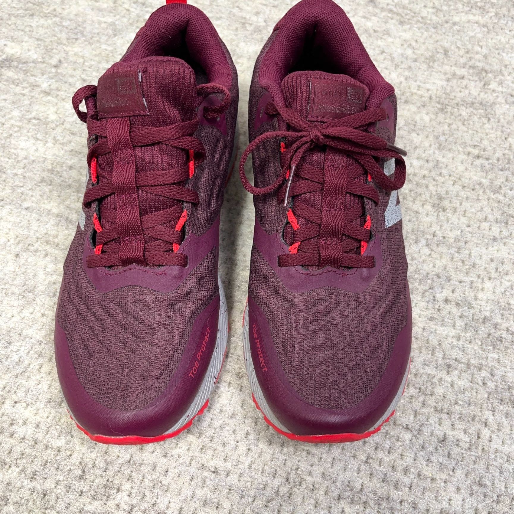 New Balance New Balance Nitrel V3 WTNTRLS3 Sedona Trail Running Sneakers Women Size 7 Maroon Red Lightweight Lace-Up Athletic Outdoor Shoes Size US 7 / IT 37 - 4 Thumbnail