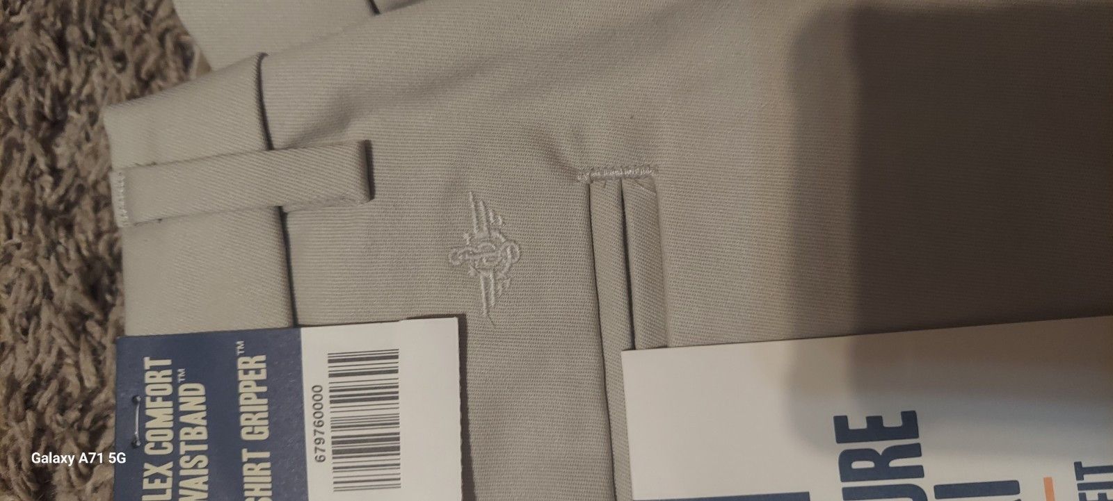 Dockers DOCKERS Men's Signature Khaki Lux Cotton Stretch Athletic F Size US 34 / EU 50 - 3 Thumbnail
