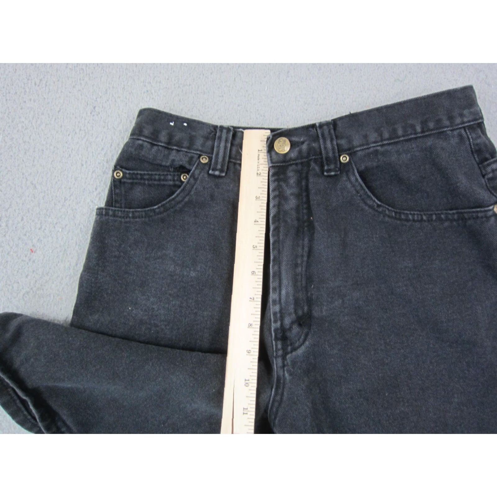 Route 66 VINTAGE Route 66 Shorts Jeans Mens 32 Black Denim Jorts 90s Relaxed Fit 5-Pocket Denim Short Baggy Casual Workwear Summer Spring Mens Size US 32 / EU 48 - 7 Thumbnail