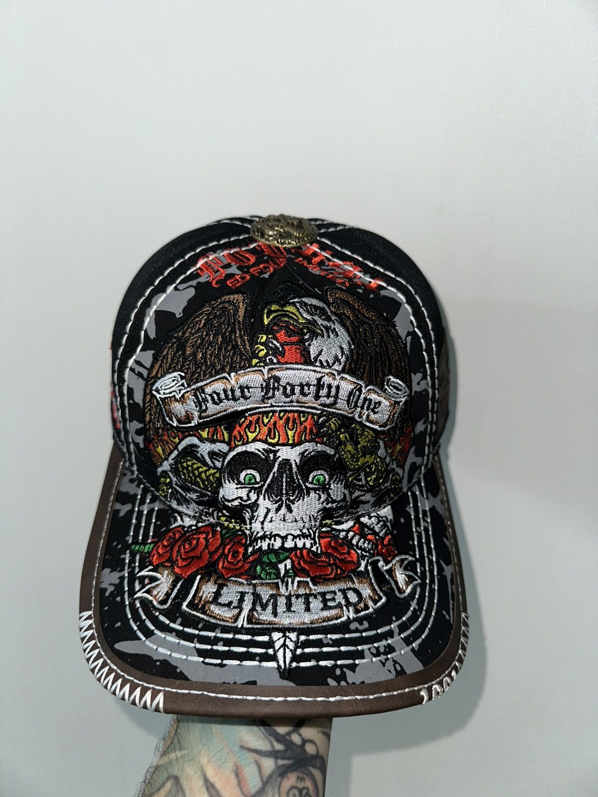 Affliction Vintage four41 cap Size ONE SIZE - 1 Thumbnail