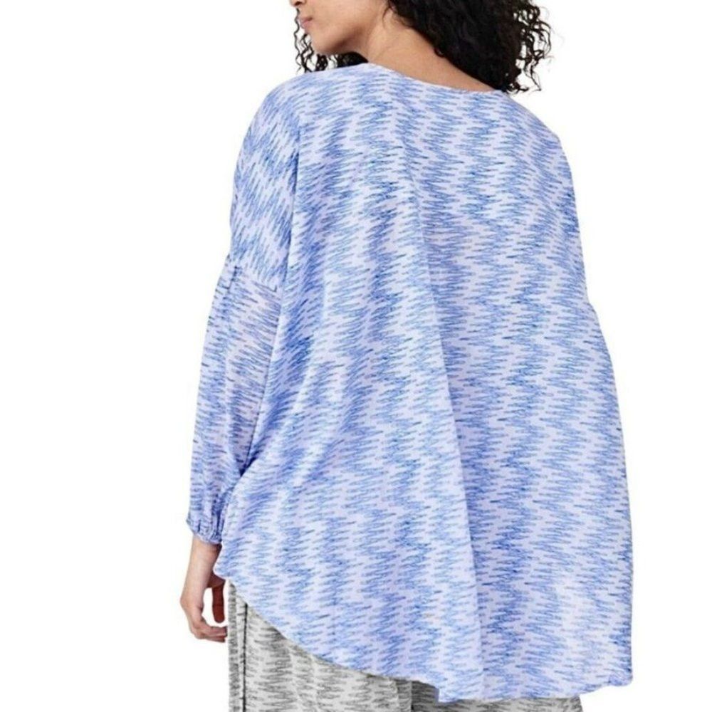 Free People NWT New Free People Blooms For You Sleep Long Sleeve Blue Size S / US 4 / IT 40 - 6 Thumbnail