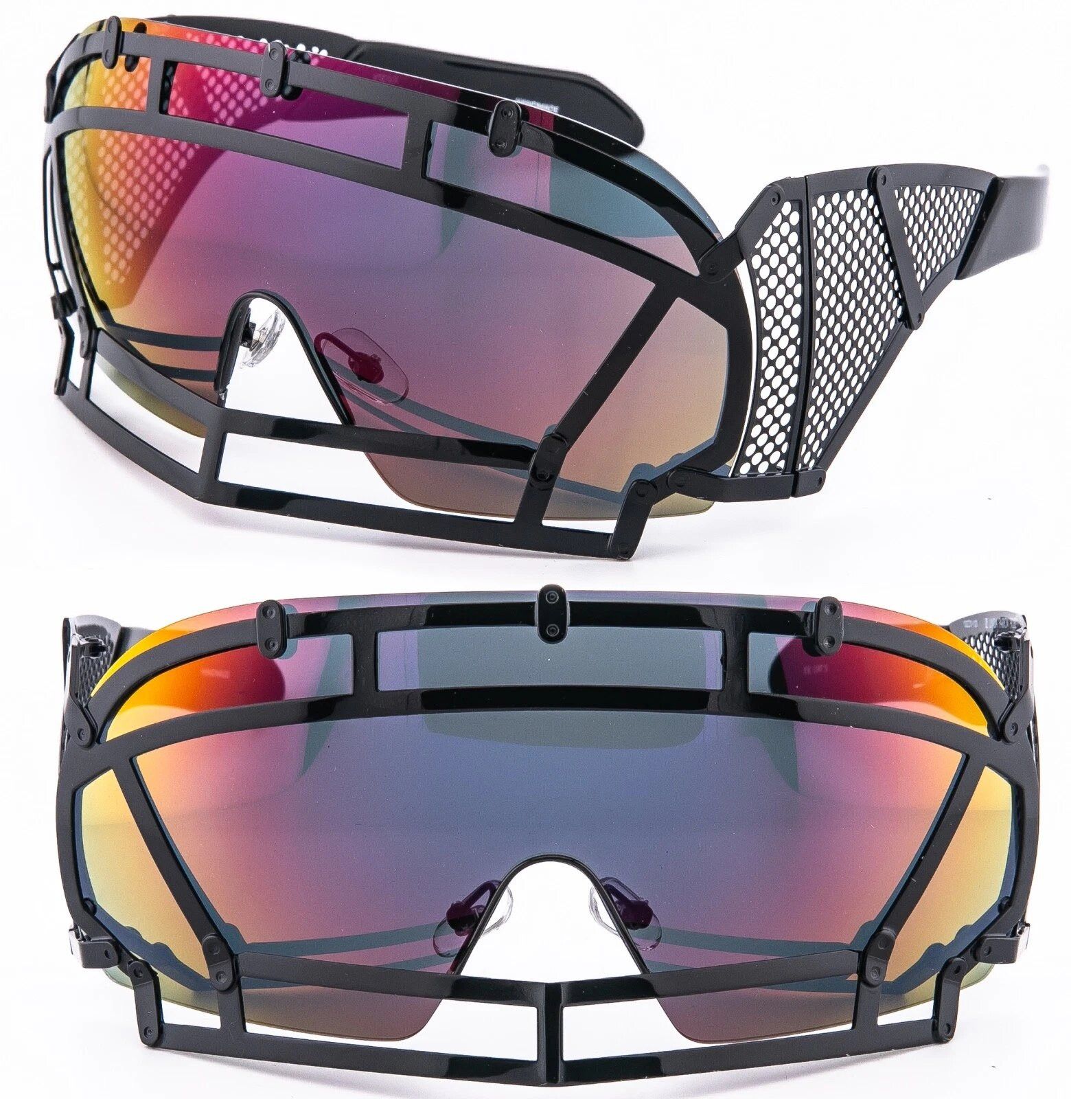 Linda Farrow KTZ Linda Farrow Football Helmet Mask Sunglasses Black KTZ1 Size ONE SIZE - 1 Thumbnail