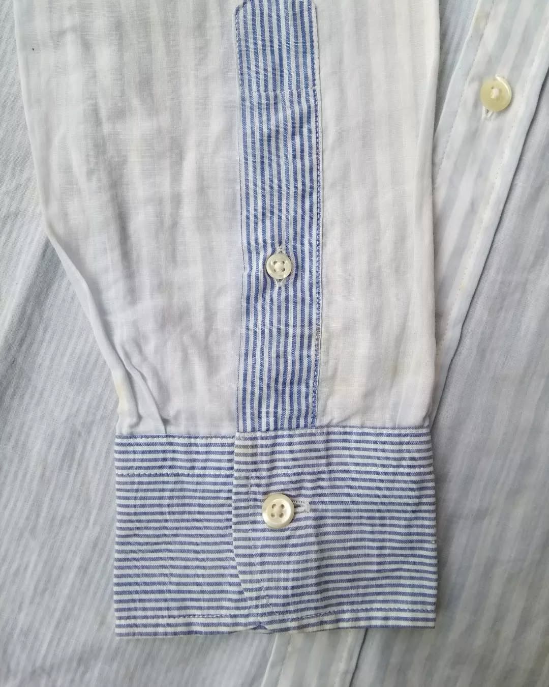 BEAUTY&YOUTH × Japanese Brand × United Arrows United Arrows Beauty & Youth Blue Pocket Shirt Size US S / EU 44-46 / 1 - 6 Thumbnail