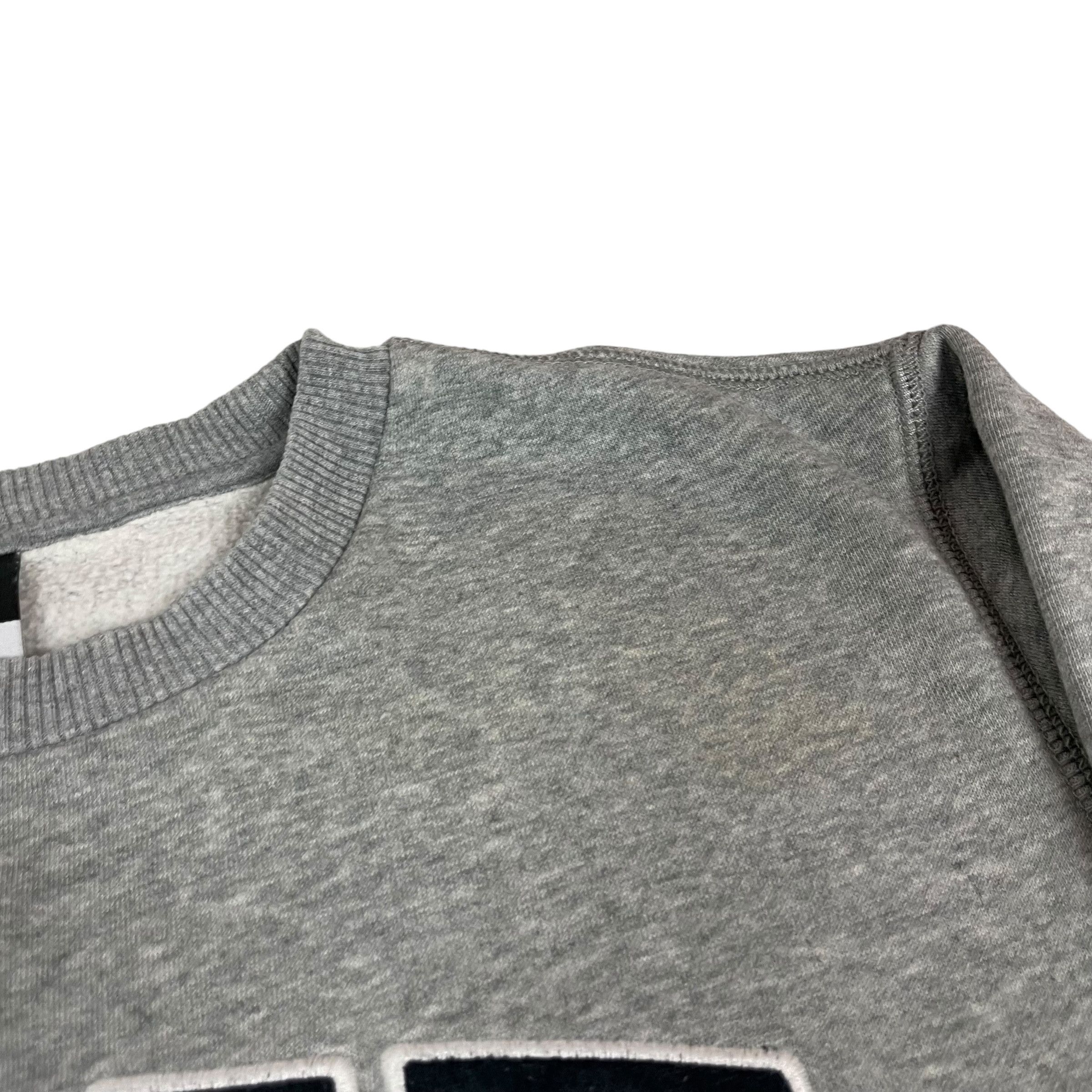 Nike Nike Men's Heather Gray Cotton Fleece Pullover Sweatshirt M Size US M / EU 48-50 / 2 - 4 Thumbnail
