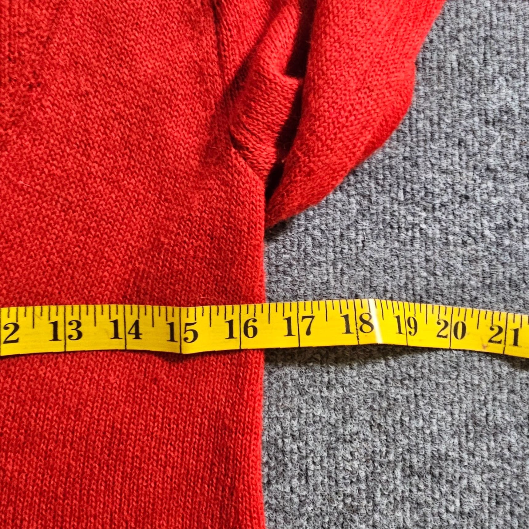 J.Crew J.CREW Sweater Top Womens Small Red Alpaca Wool Shawl Collar Long Sleeve Casual Size S / US 4 / IT 40 - 5 Thumbnail