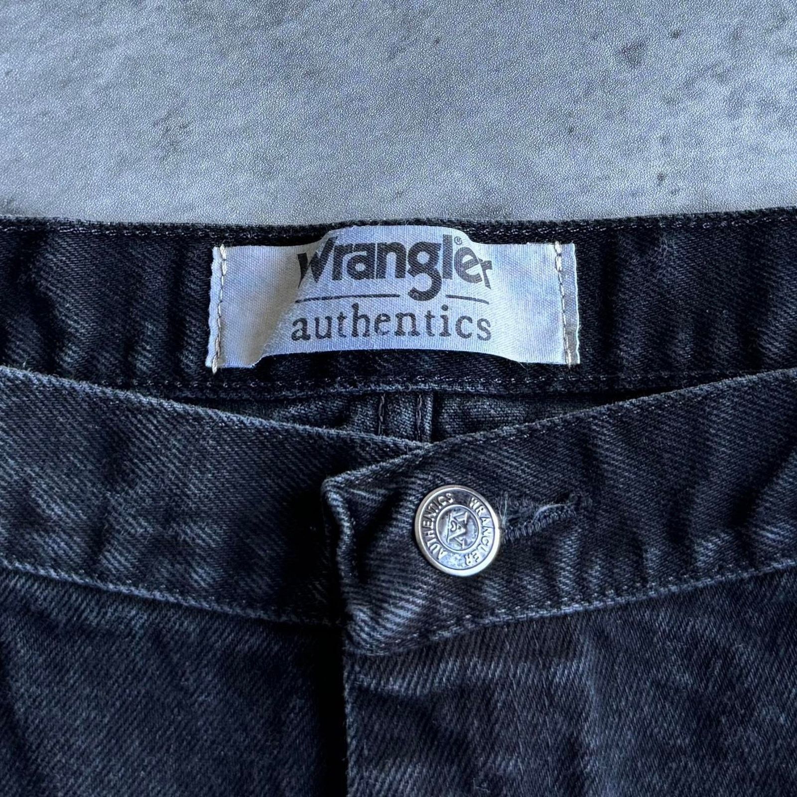 Playboi Carti × Vintage Vintage Y2K Baggy Grunge Opium Essential Black Denim Jeans Size US 38 / EU 54 - 4 Thumbnail