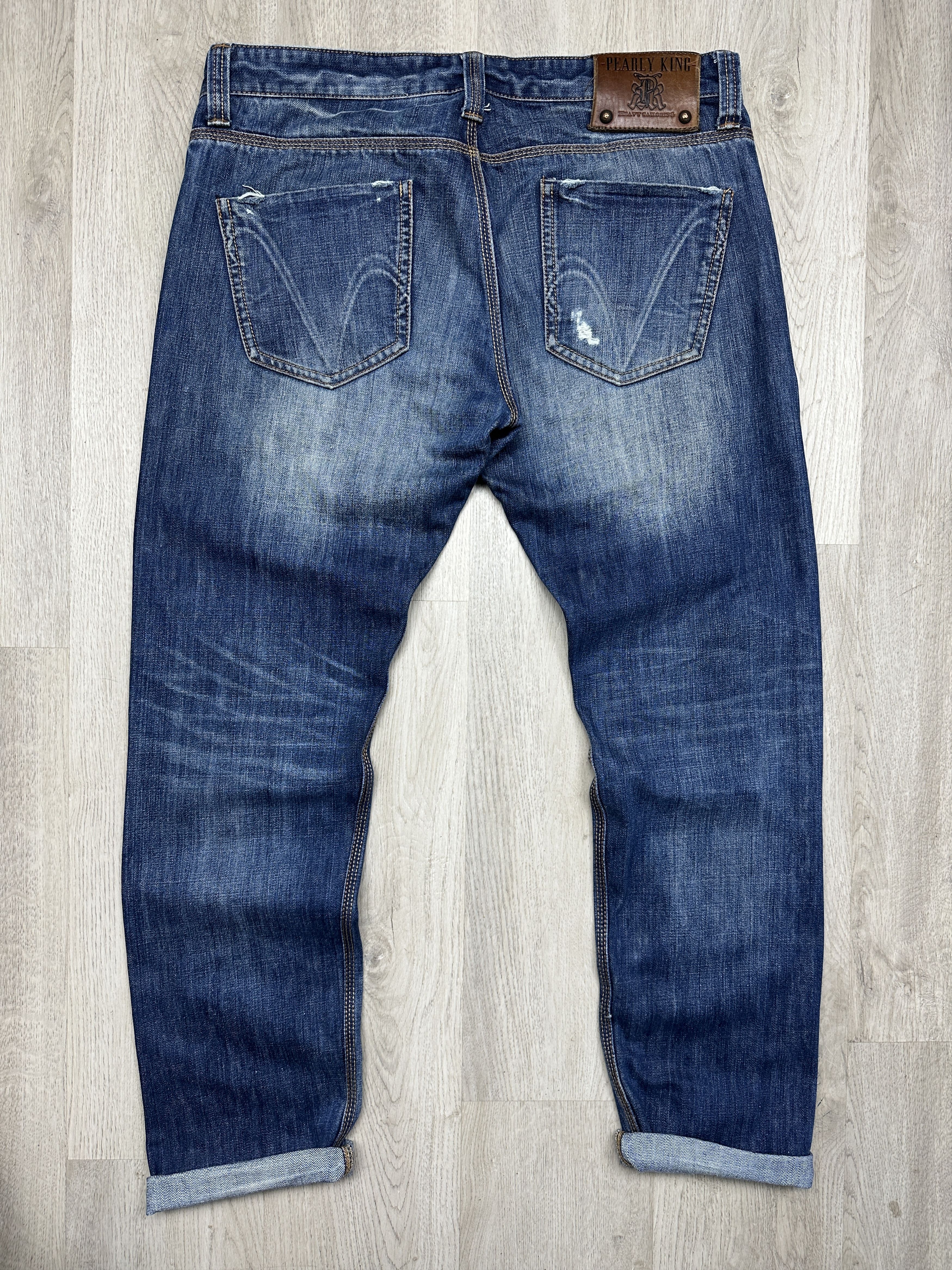 Salvage Pearly King Mens Salvage Denim Pants Jeans Size US 38 / EU 54 - 1 Thumbnail