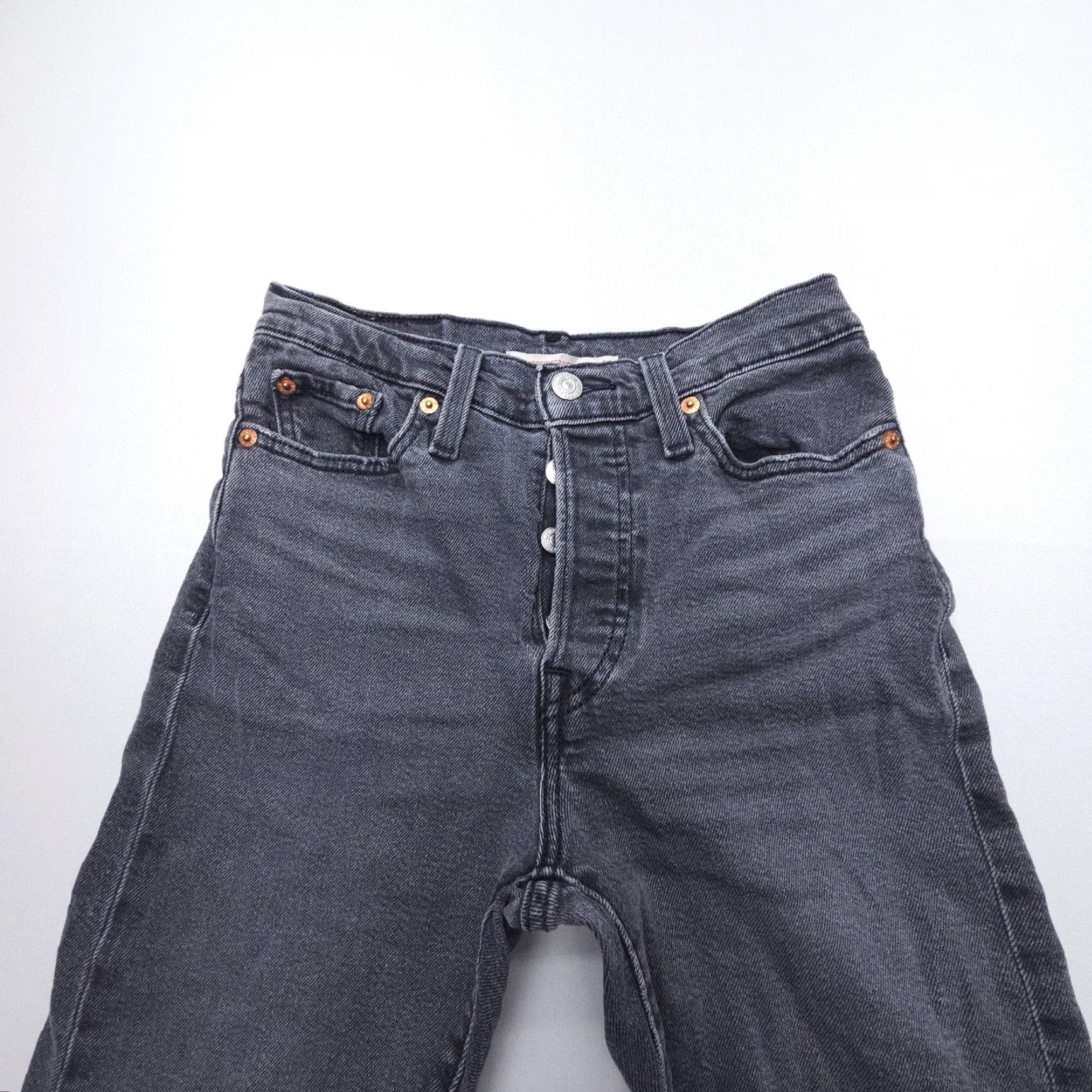 Levi's VINTAGE Levi's Wedgie Straight Jeans Womens 25 XS? Size 42" / US 20 - 4 Thumbnail
