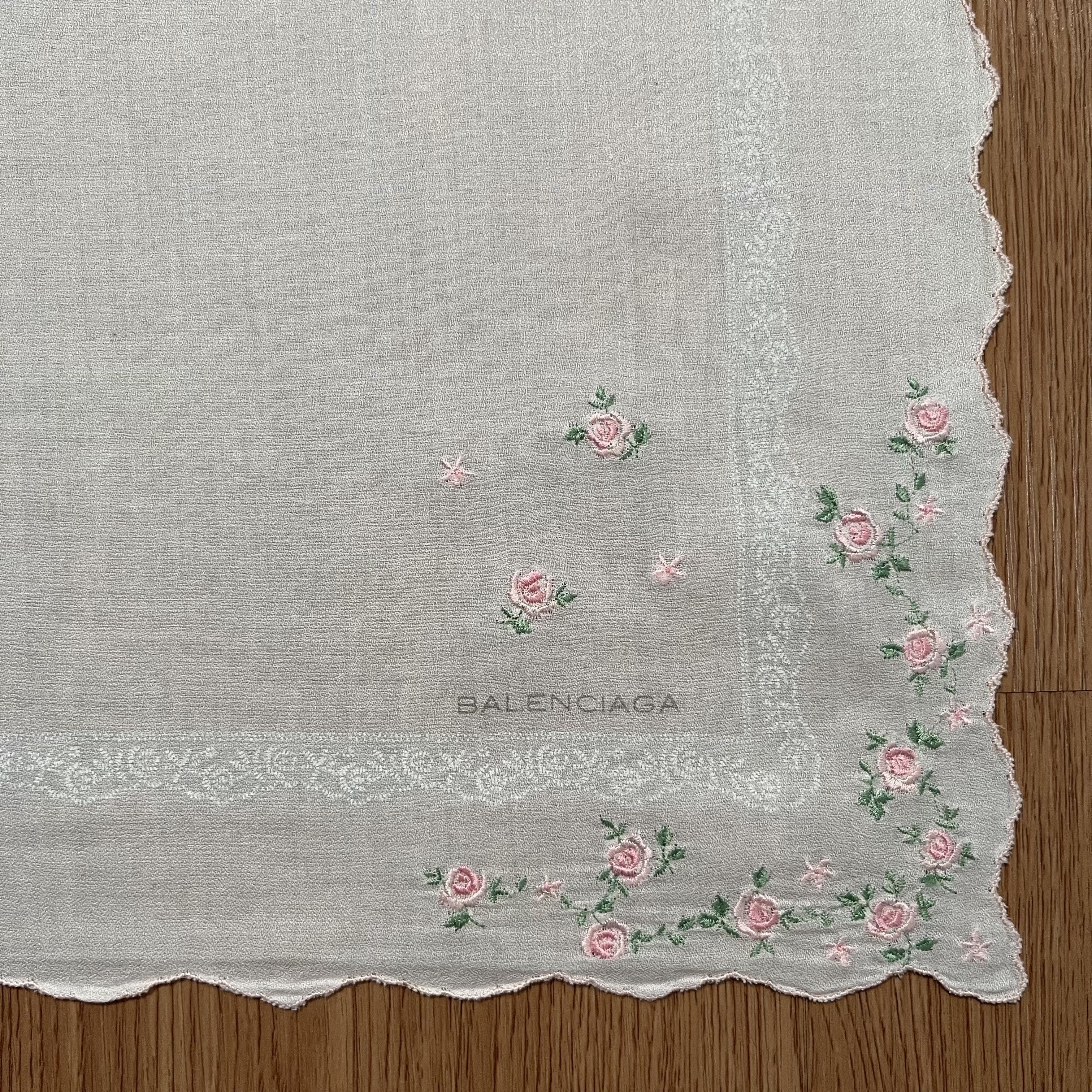 Balenciaga Vintage Balenciaga Handkerchief Size ONE SIZE - 2 Thumbnail