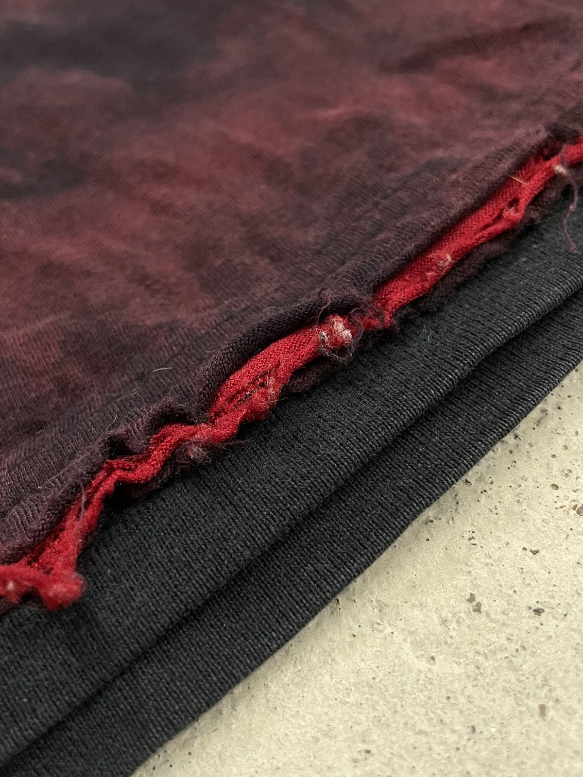Japanese Brand BerningSho Punk Bondage Chain Layered Wavy Surface Cloth Size US L / EU 52-54 / 3 - 10 Thumbnail