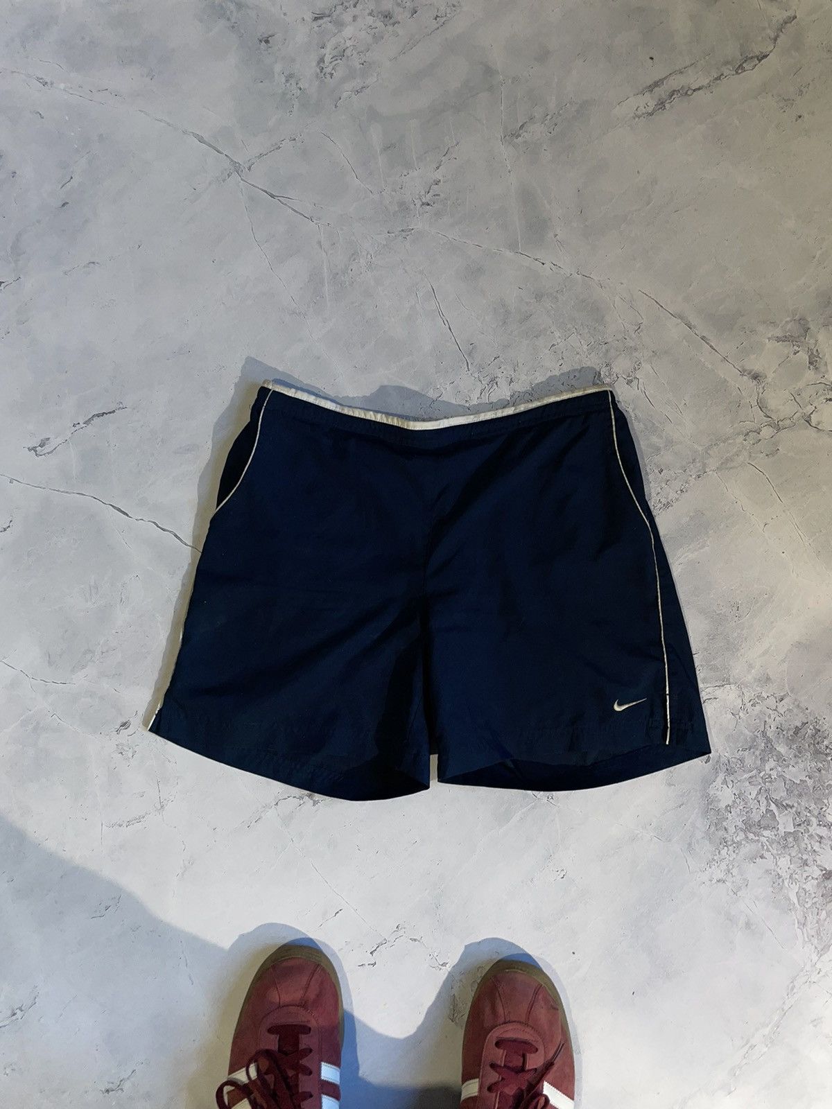 Vintage Vintage 90s Nylon Nike Shorts Size US 32 / EU 48 - 4 Thumbnail