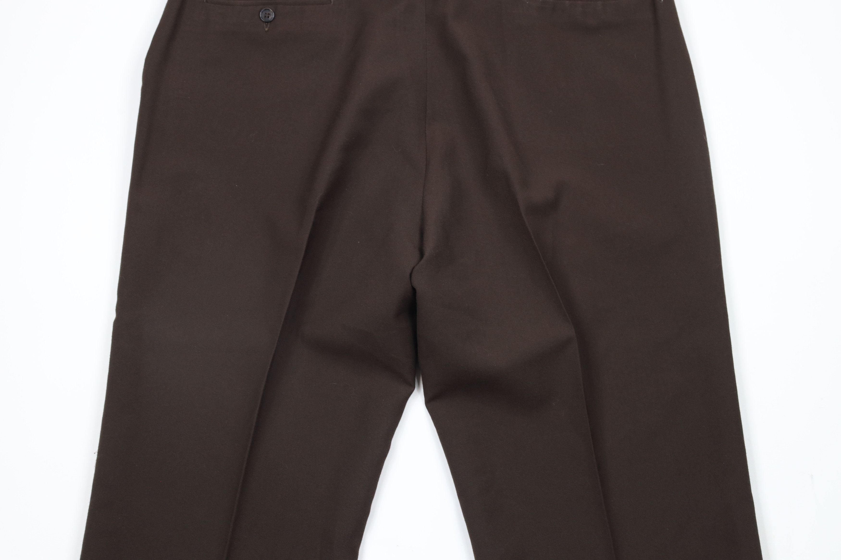 Vintage Vintage 90s Streetwear Bell Bottoms Chino Pants Brown Size US 38 / EU 54 - 9 Thumbnail