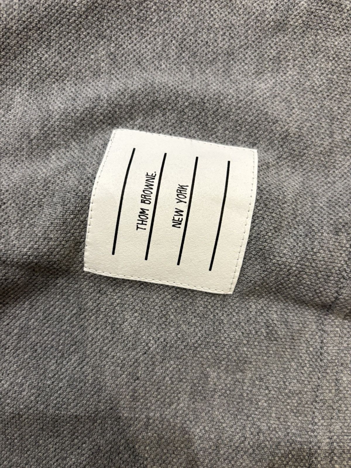 Thom Browne Thom Browne Longsleeve Polo Size US XXS / EU 40 - 4 Thumbnail
