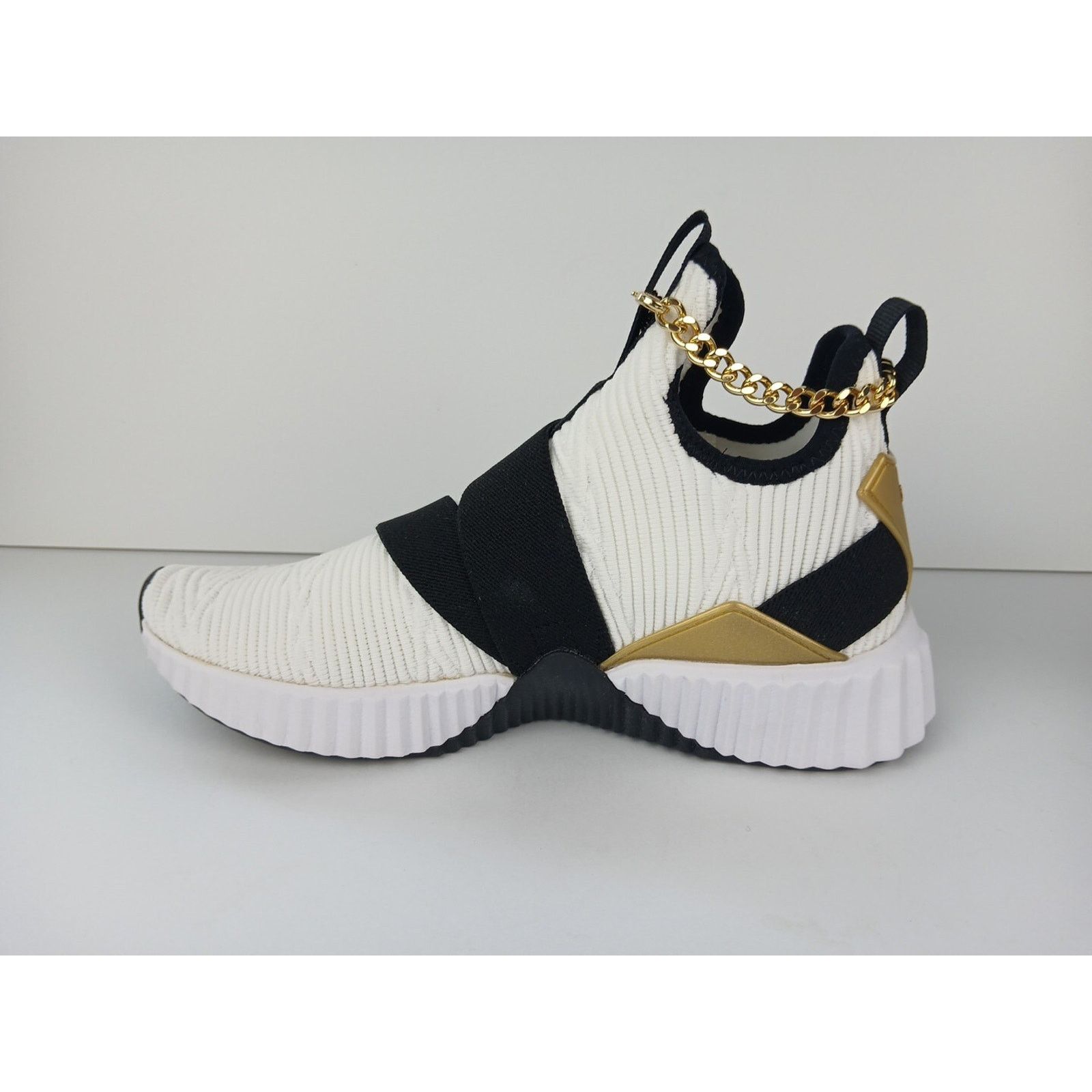 Puma Puma Baby Phat X Defy Mid Women Sz 6.5 White/Blk Shoes Size US 6.5 / IT 36.5 - 18 Thumbnail