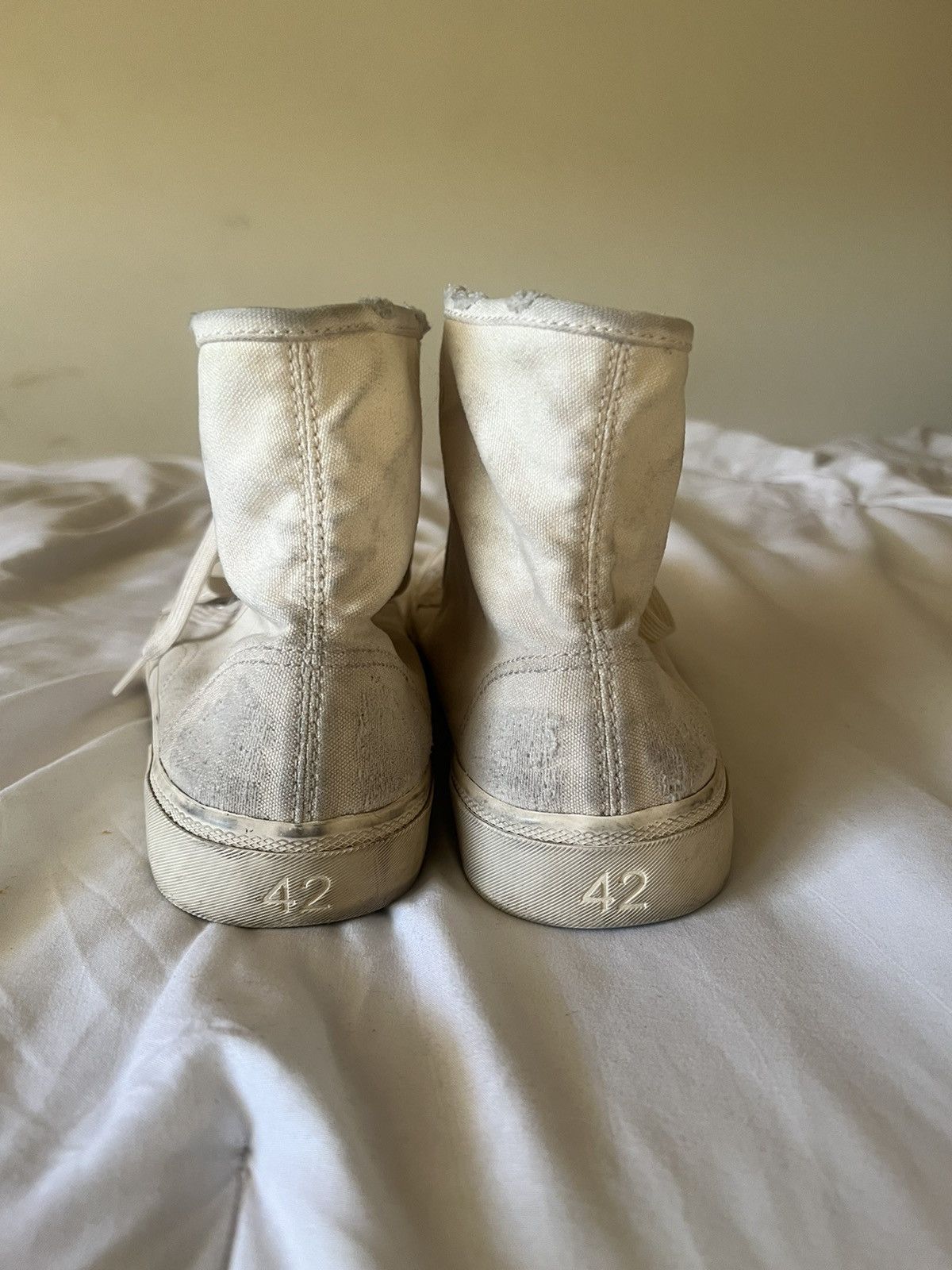 Balenciaga Balenciaga White Hightop Sneaker Size US 9 / EU 42 - 5 Thumbnail