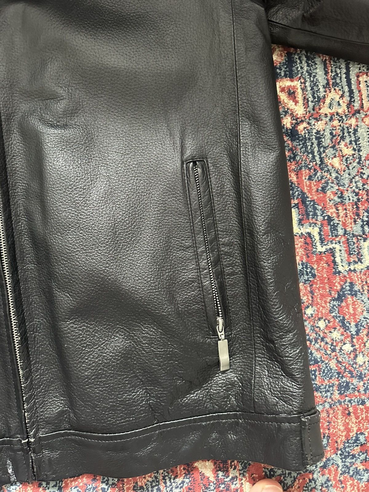 Other Vintage Leather Jacket Size US L / EU 52-54 / 3 - 5 Thumbnail