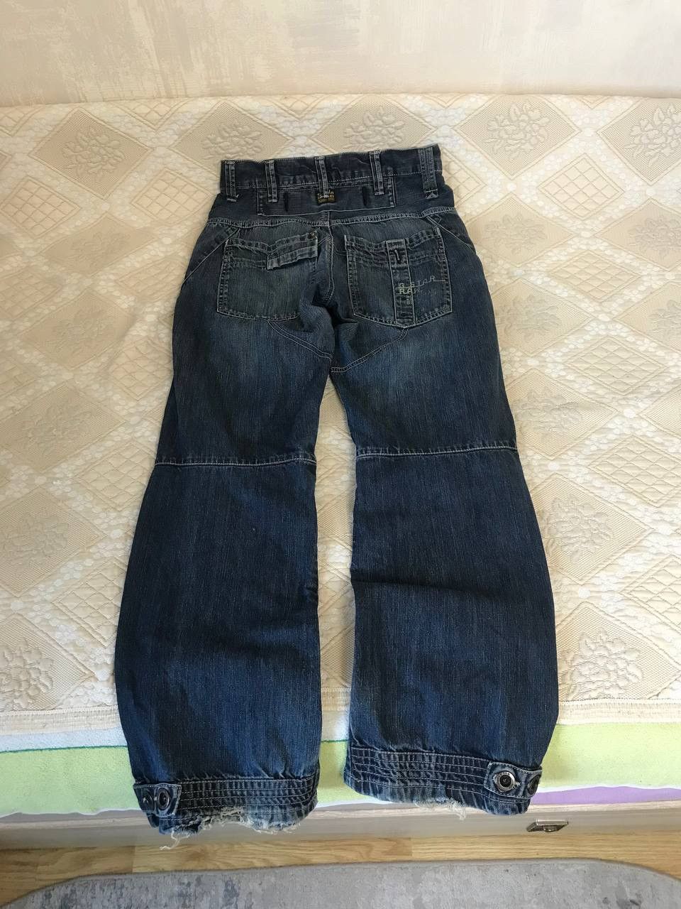 G-Star 🔥 G-Star Raw Loose Cargo Pockets Pants Denim Jeans Y2K Size US 30 / EU 46 - 8 Thumbnail