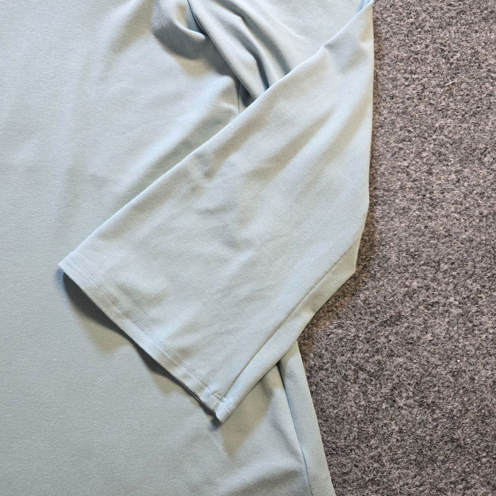 Eileen Fisher Eileen Fisher Top Womens Size Small Green Tunic Long Sleeve V-Neck Casual Basic Shirt Size S / US 4 / IT 40 - 4 Thumbnail