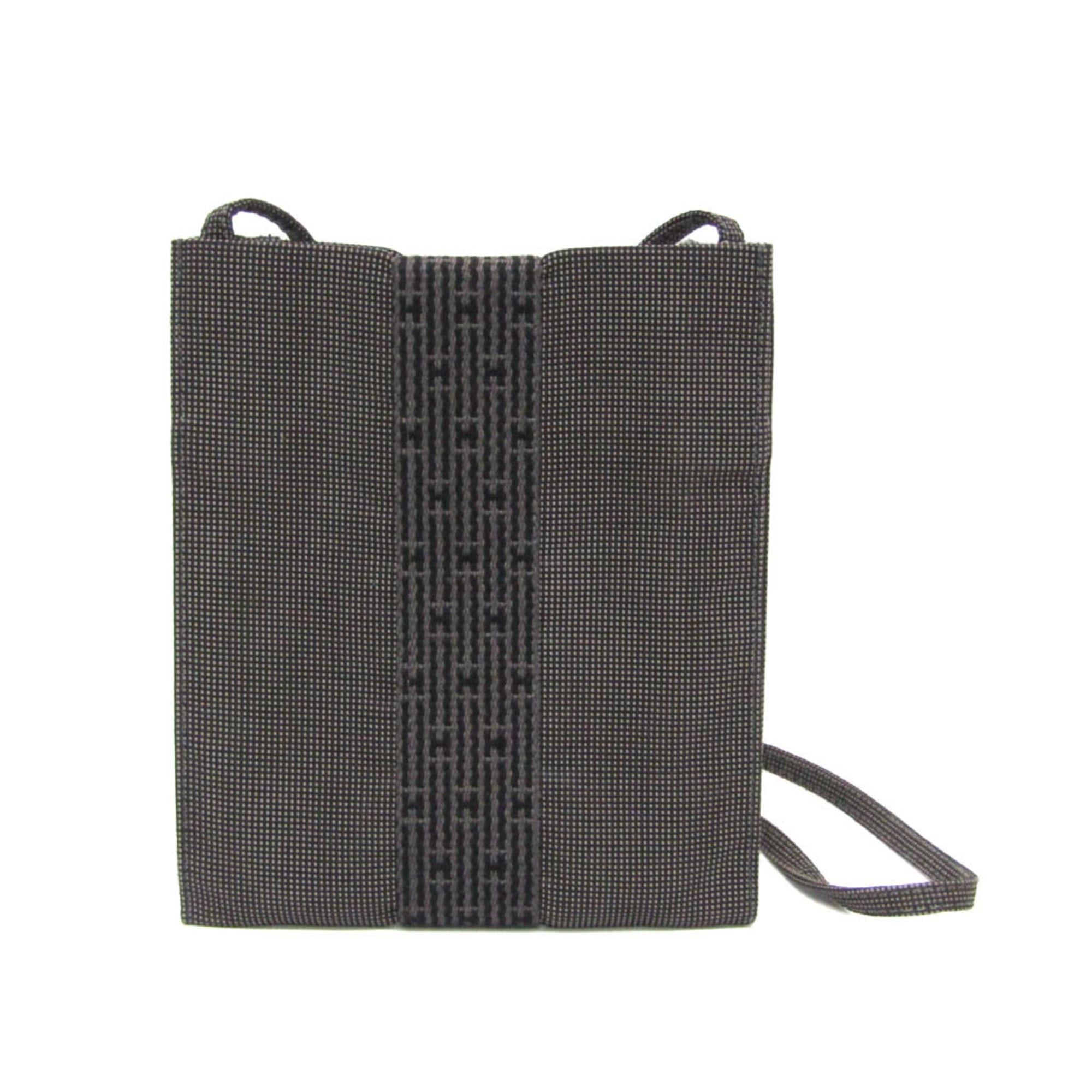 Hermes Hermes Her Line Pochette Women,Men Polyamide,Polyester Shoulder Bag Gray Size ONE SIZE - 1 Thumbnail