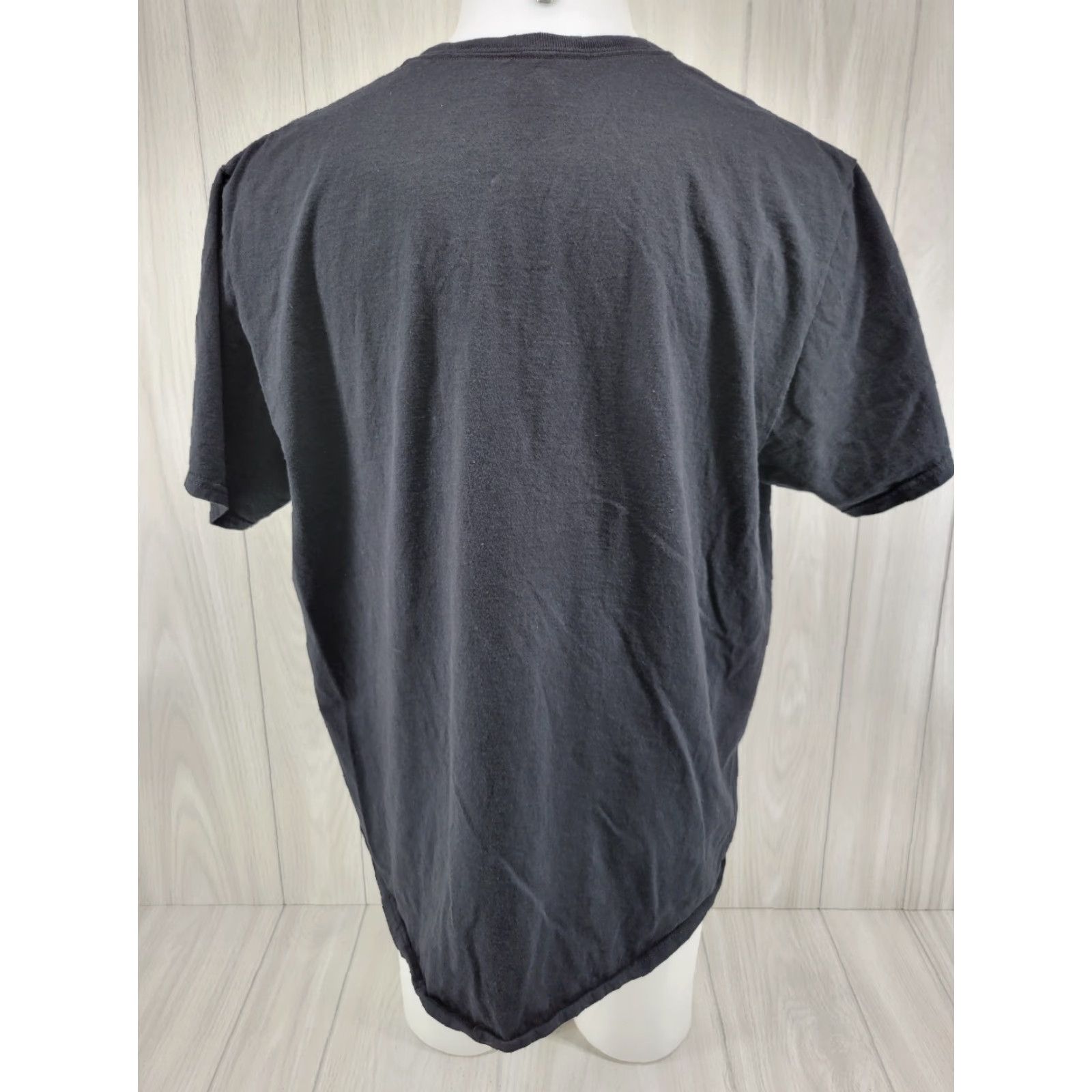 Vintage Demon Slayer T-Shirt Men 2XL Black Cotton Short Sleeve Crew Neck Logo Printed Japanese Manga Graphic Size US XXL / EU 58 / 5 - 6 Thumbnail