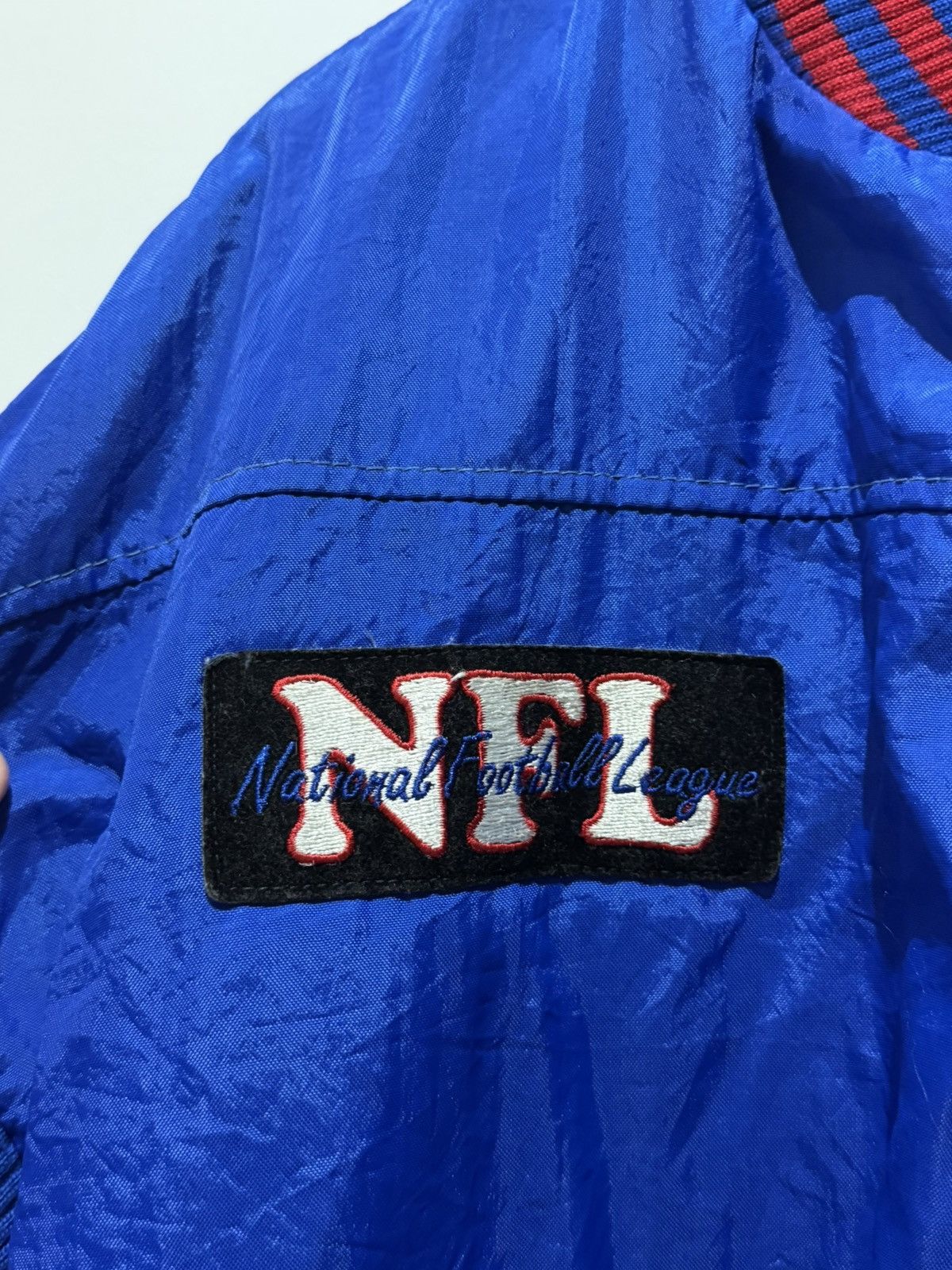 NFL Vintage 90s Buffalo Bills Jim Kelly Jacket Size US XL / EU 56 / 4 - 6 Thumbnail