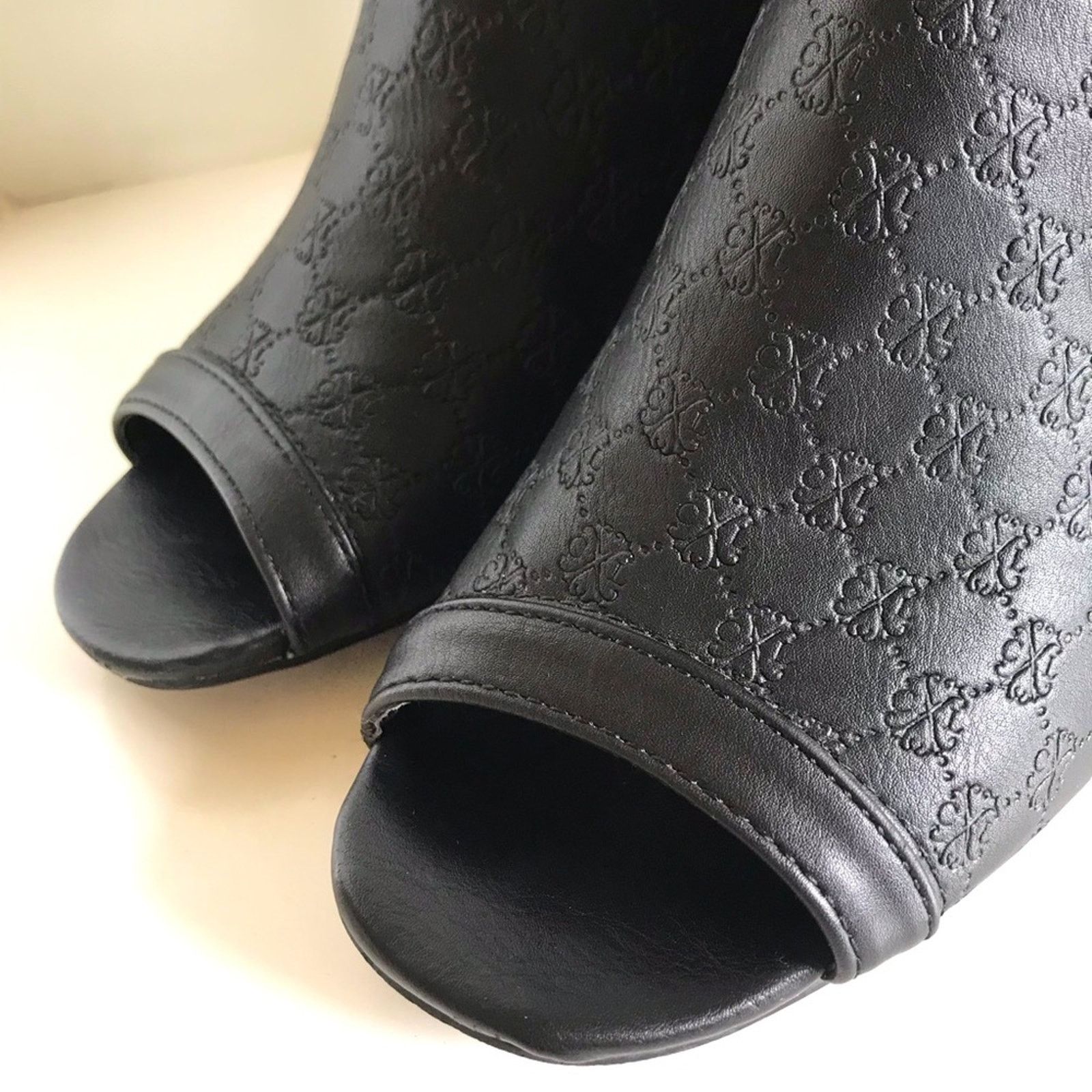 Christian Lacroix Christian Lacroix Cadenza High Heel Open Toe Ankle Booties Size US 9 / IT 39 - 15 Thumbnail