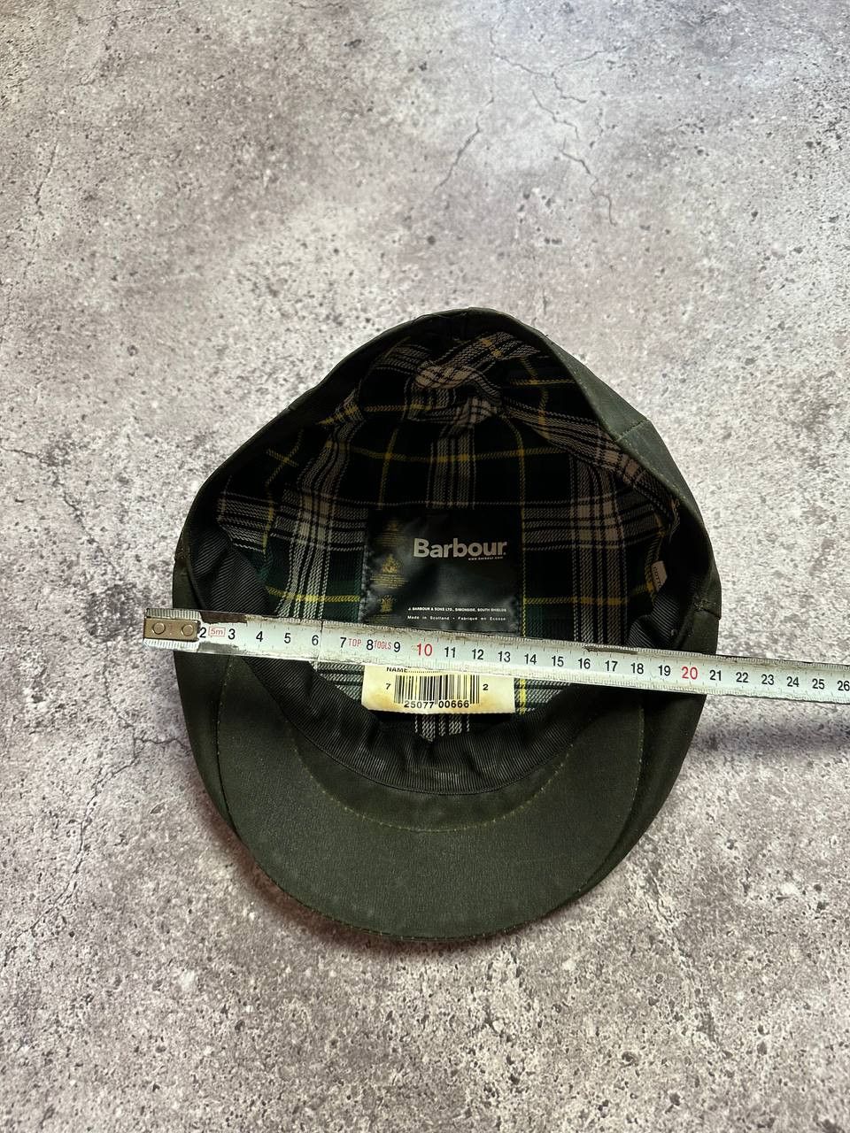 Barbour Barbour Waxed Flat Cap Hat Size ONE SIZE - 10 Thumbnail