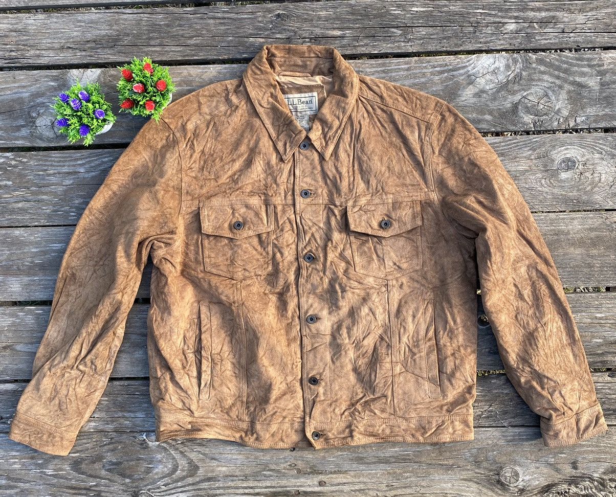 Ll Bean Suede Jacket | Grailed