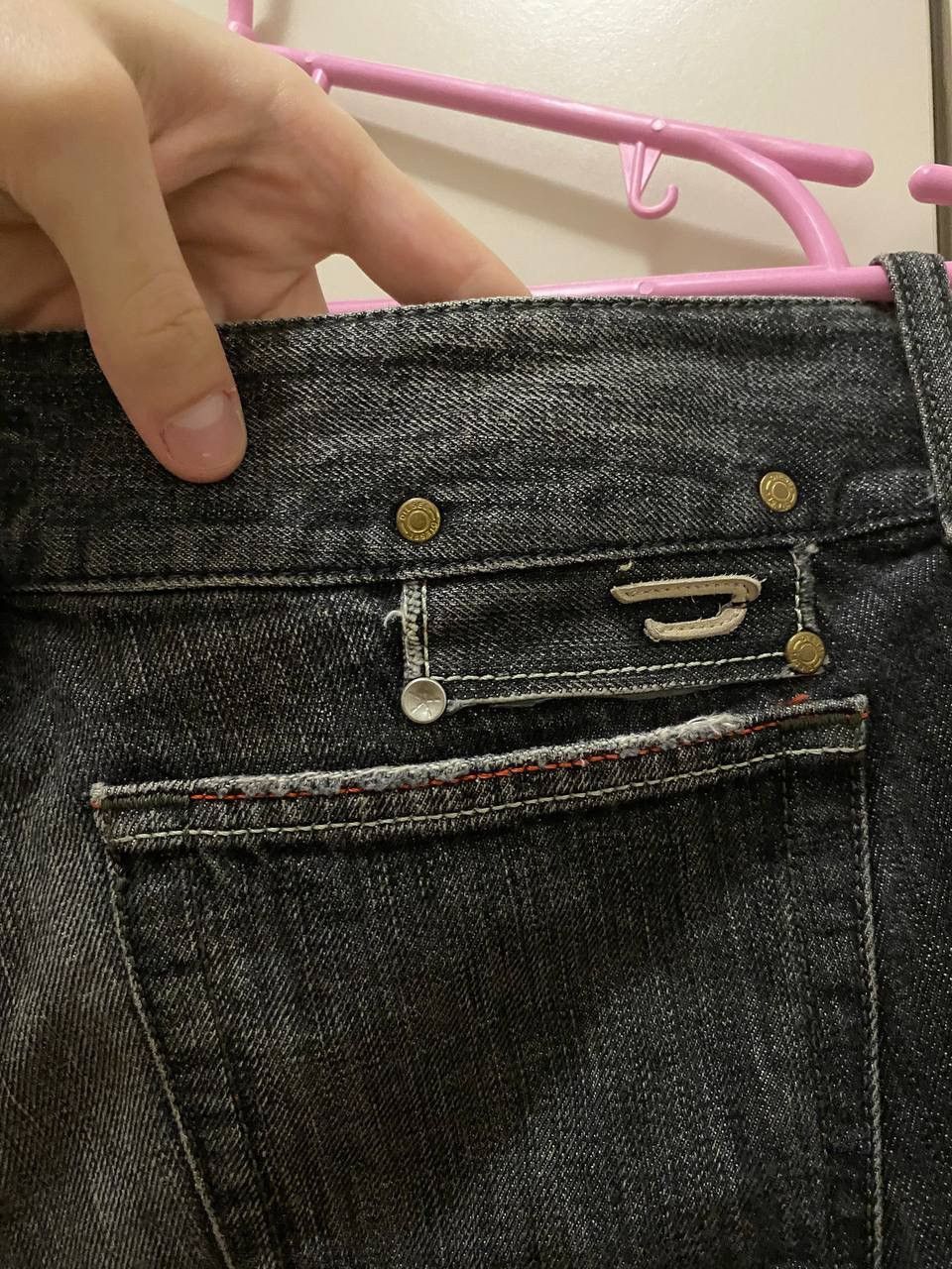 Diesel × Vintage Flare Jeans Diesel Distress Faded Boot Cut Y2k Mudmax Size US 30 / EU 46 - 14 Thumbnail