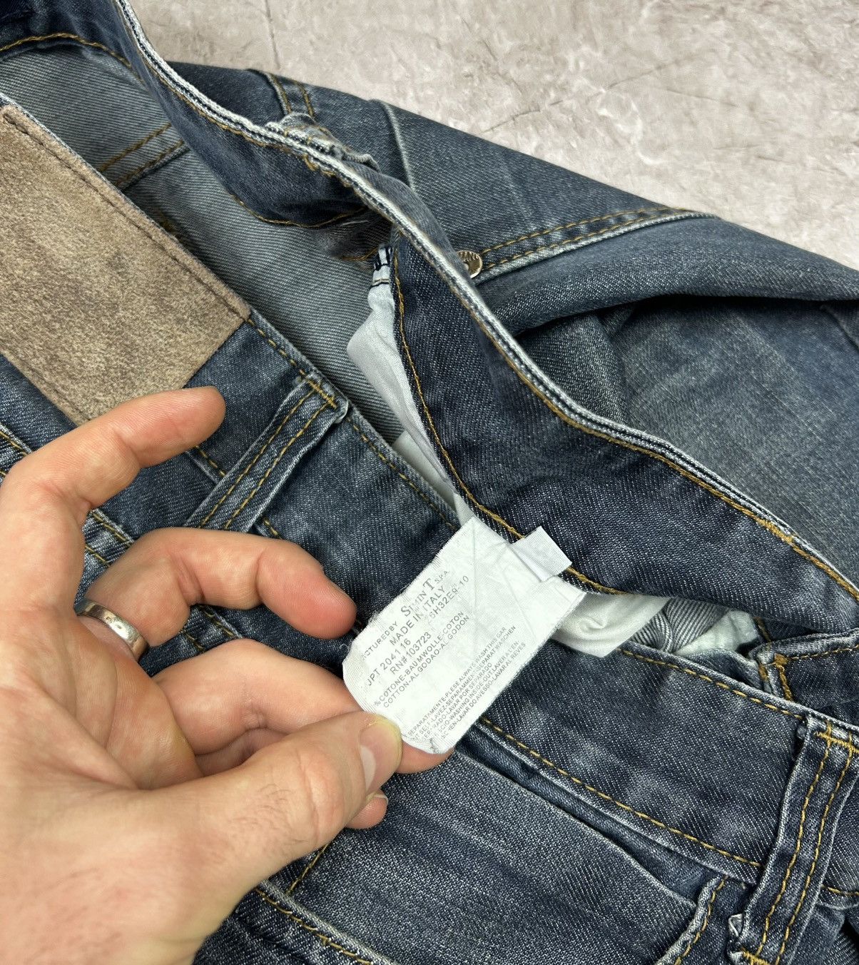 Armani Vintage Armani Jeans Big Logo Denim Pants size 32 Size US 32 / EU 48 - 10 Thumbnail