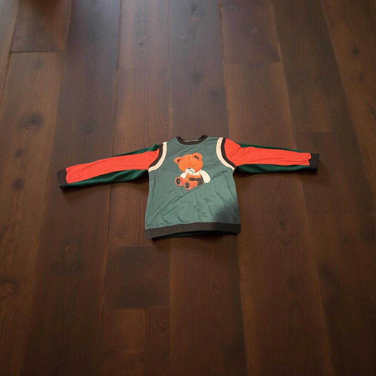 Other Bear Graphic Colorblock Long Sleeve Sweatshirt Size US S / EU 44-46 / 1 - 2 Thumbnail