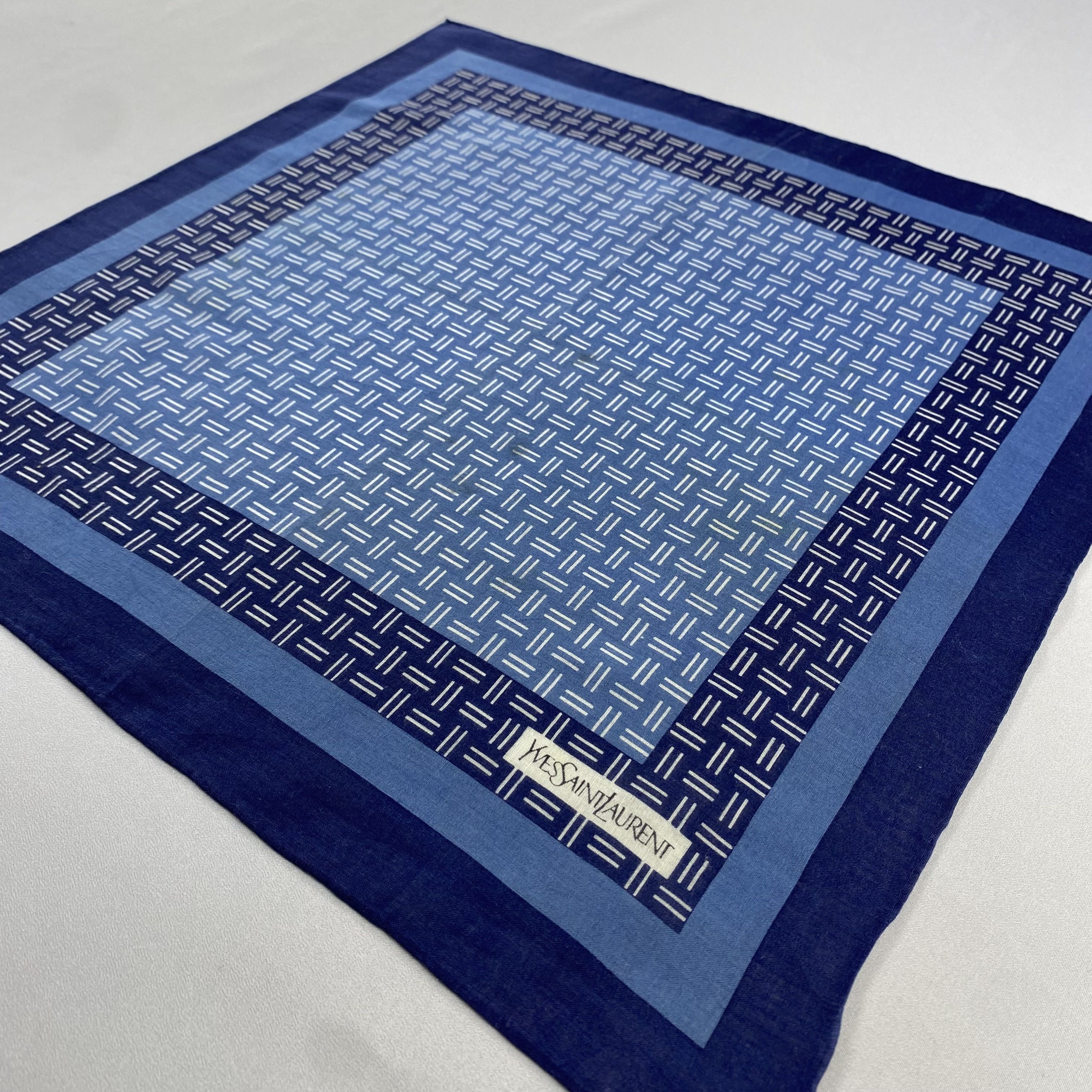 Vintage Yves Saint Laurent Neckerchief / Handkerchief-P670 Size ONE SIZE - 2 Thumbnail
